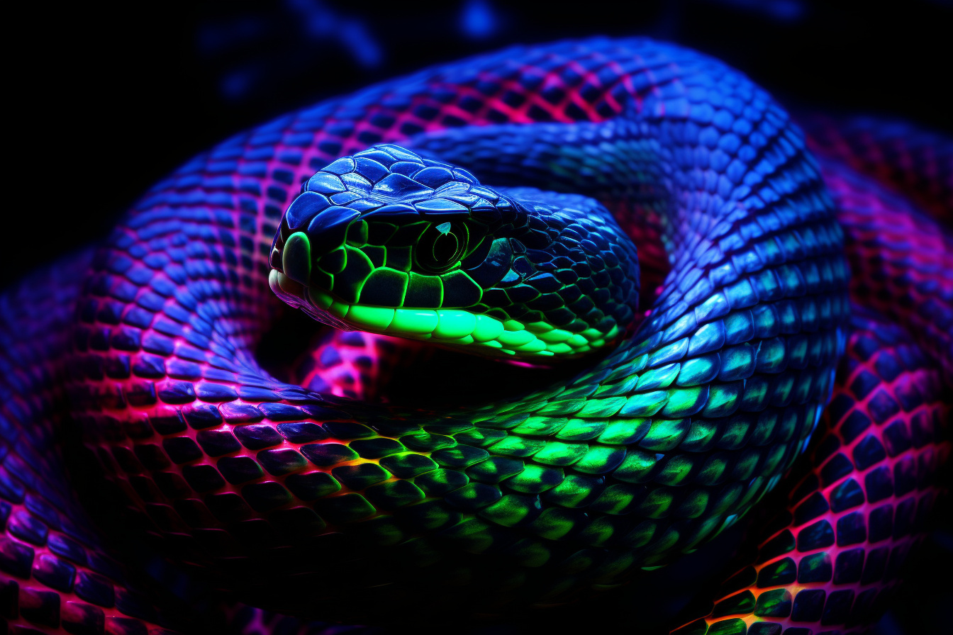 Neon Snake