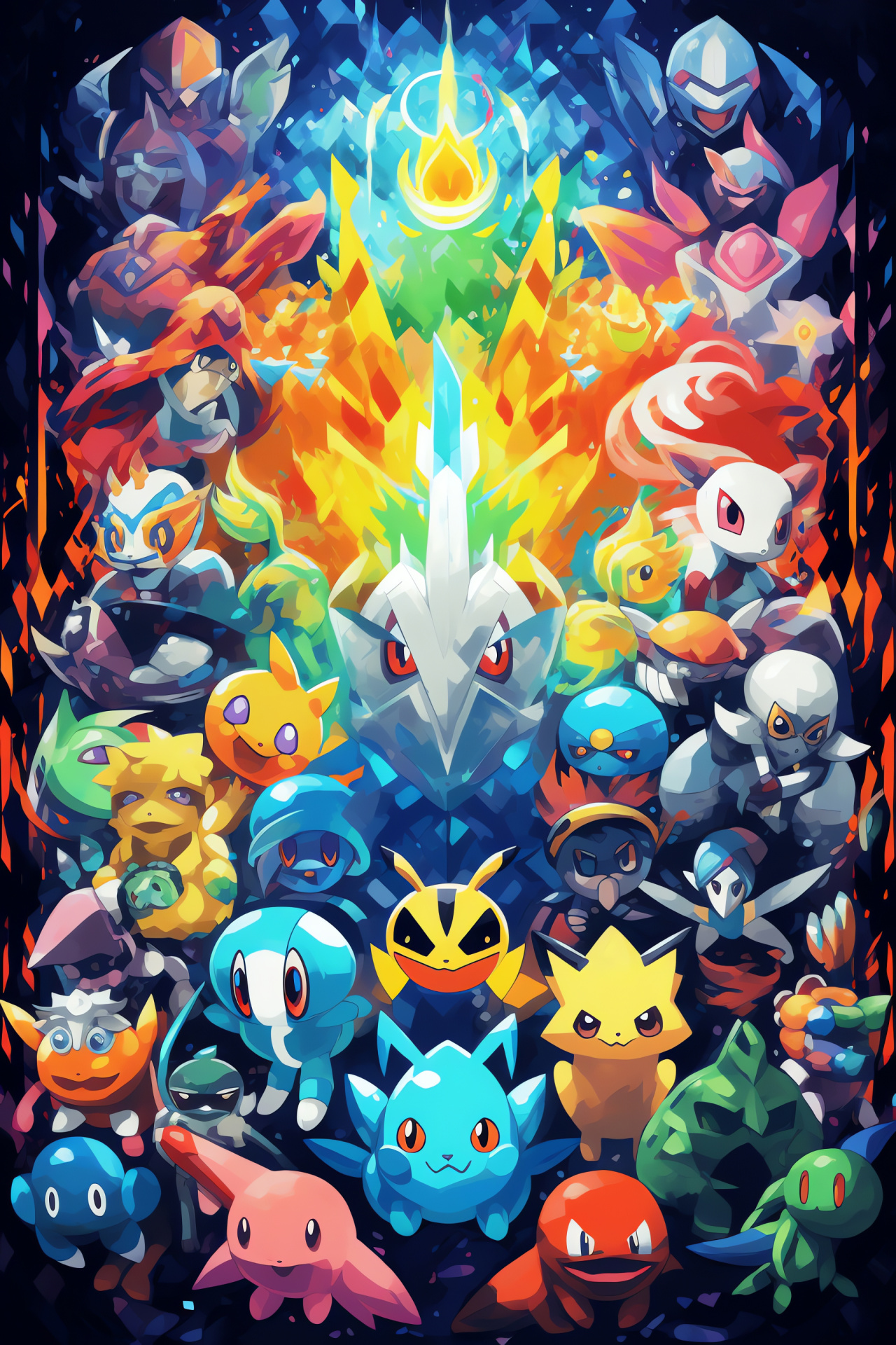 Pokemon Diamond And Pearl, Nintendo games, Sinnoh region adventures, Pocket monsters, Game art, HD Phone Image