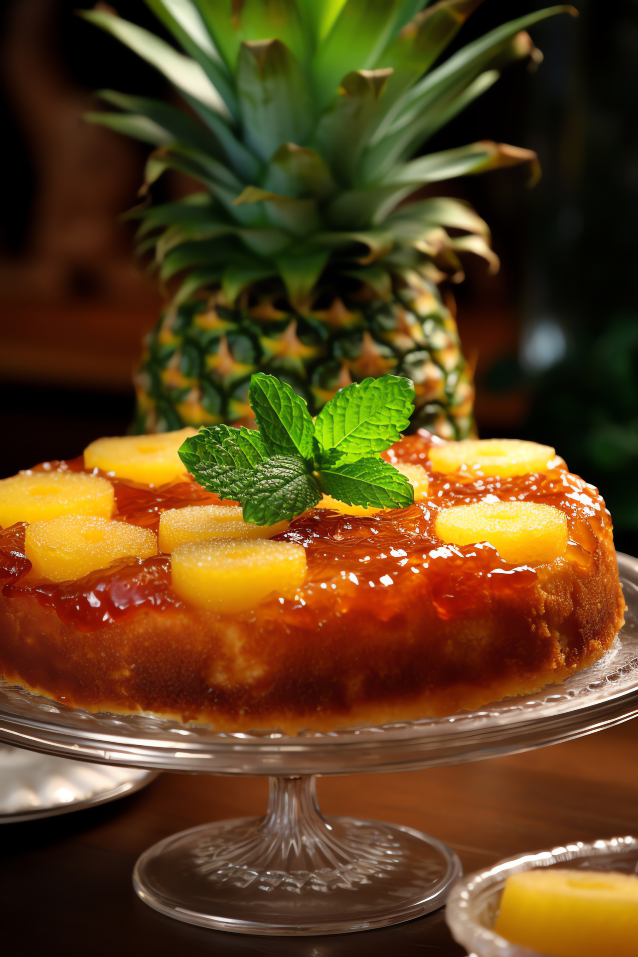 Baked dessert, classic confectionery, sweet topping, candied fruit, crusty dessert, HD Phone Image