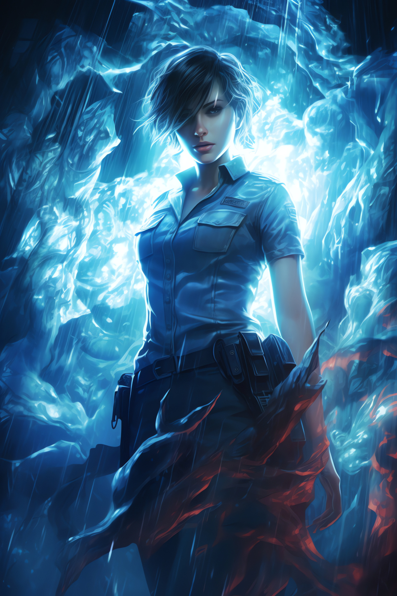 Rebecca Chambers, kind medic, Resident Evil ally, caring professional, emergency equipment, HD Phone Wallpaper