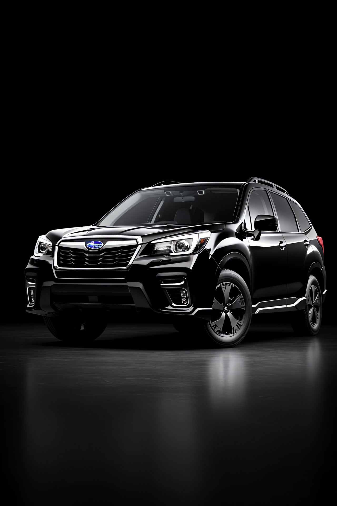 Subaru Forester profile, Spacious SUV, Family adventures, Outdoor escapade, Black canvas, HD Phone Wallpaper