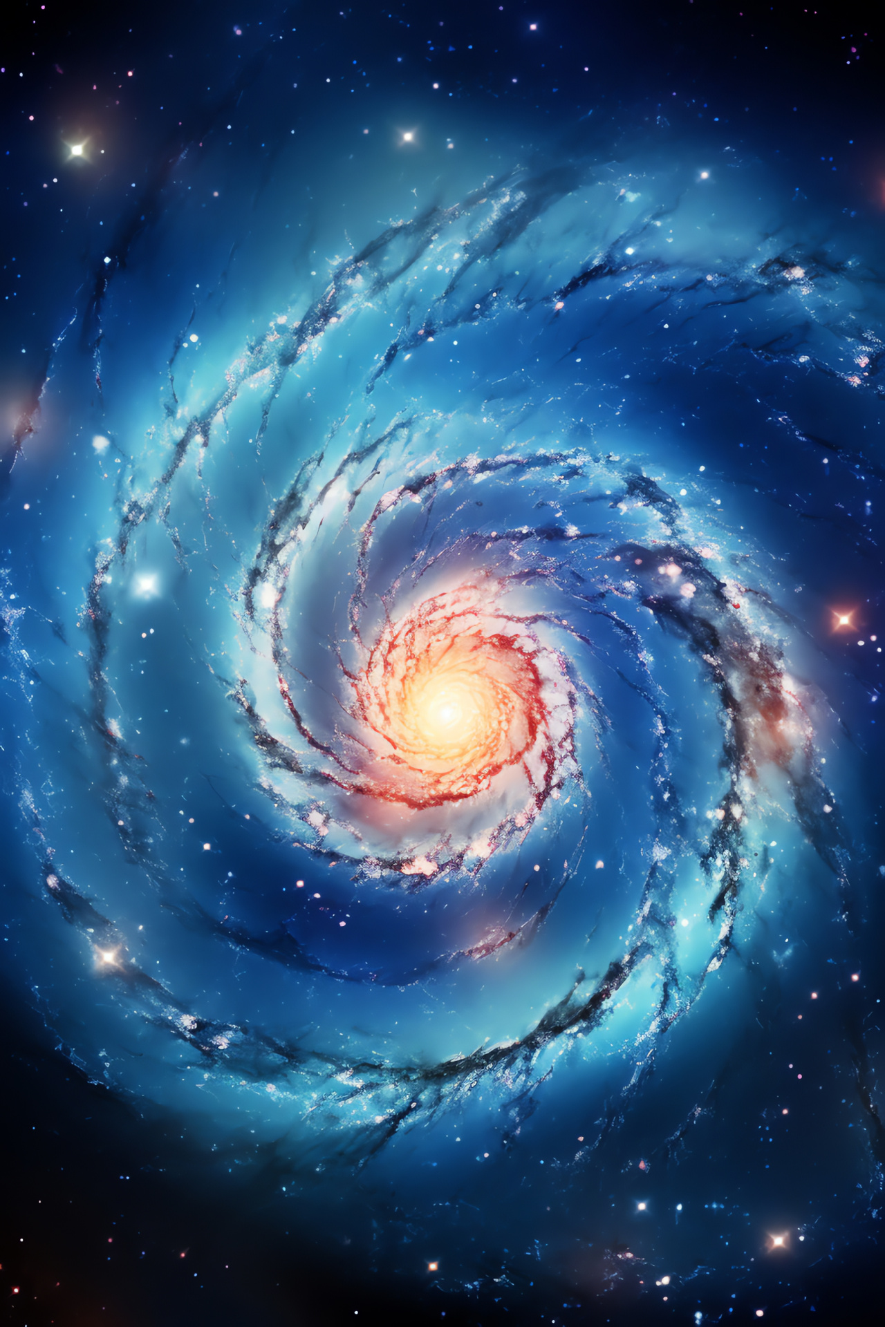 Spiral galaxy phenomenon, Cartwheel Galaxy cosmos, Galaxies, Astronomical structures, Space photography, HD Phone Image