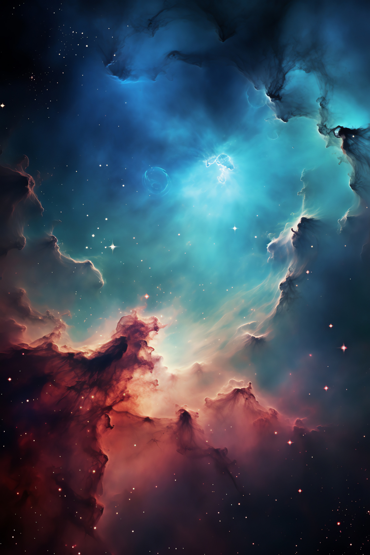 Lagoon Nebula cosmos, Stargazing highlight, Sagittarius star field, Milky Way wonder, Galactic cloud, HD Phone Wallpaper