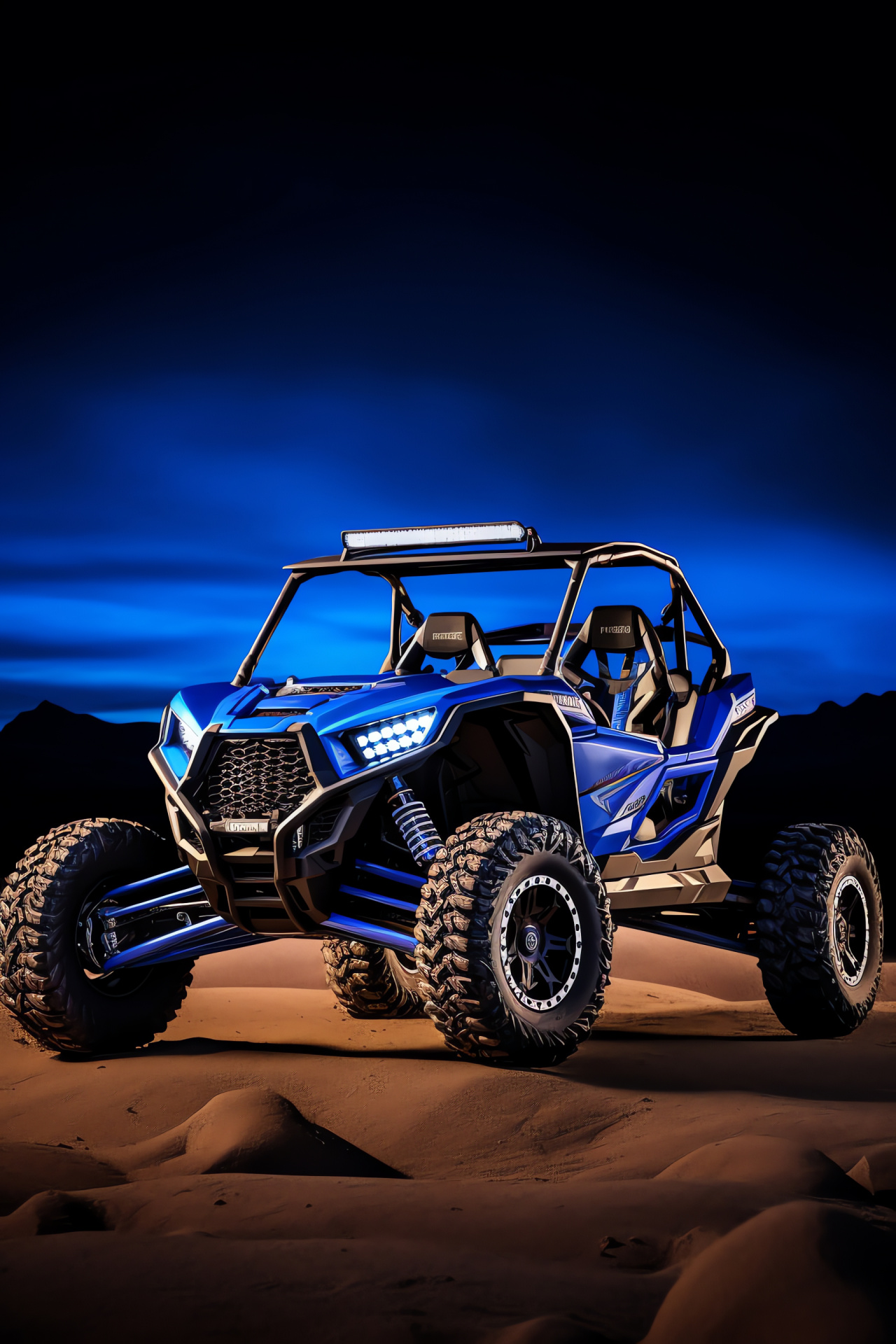 Polaris Rzr RS1, Supercharged ATV, Off-road racing, Performance UTV, Dynamic handling, HD Phone Image