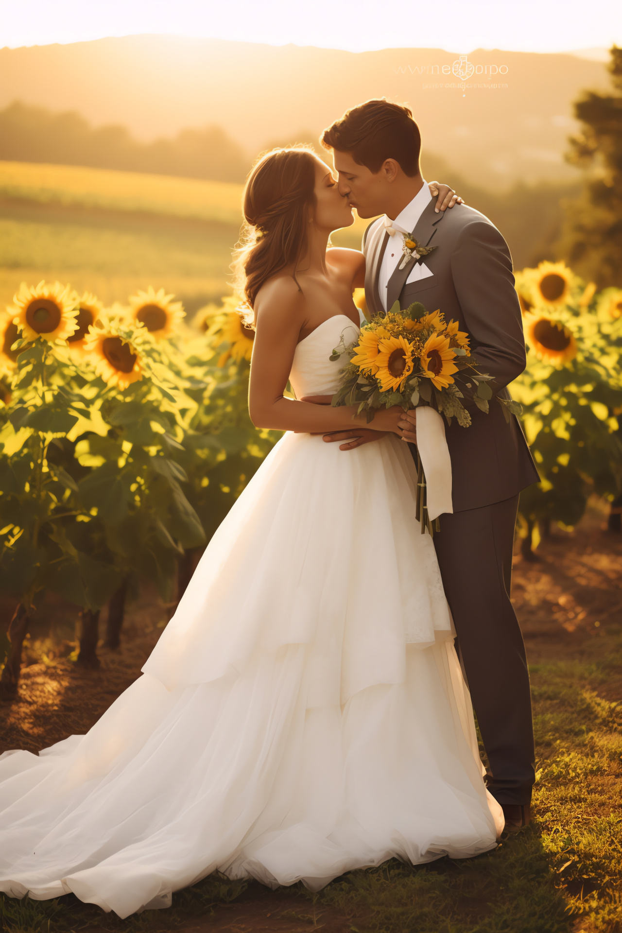 Matrimonial bloom, Festive moment, Grapes cultivation area, Betrothed duo, Nuptial celebration, HD Phone Wallpaper