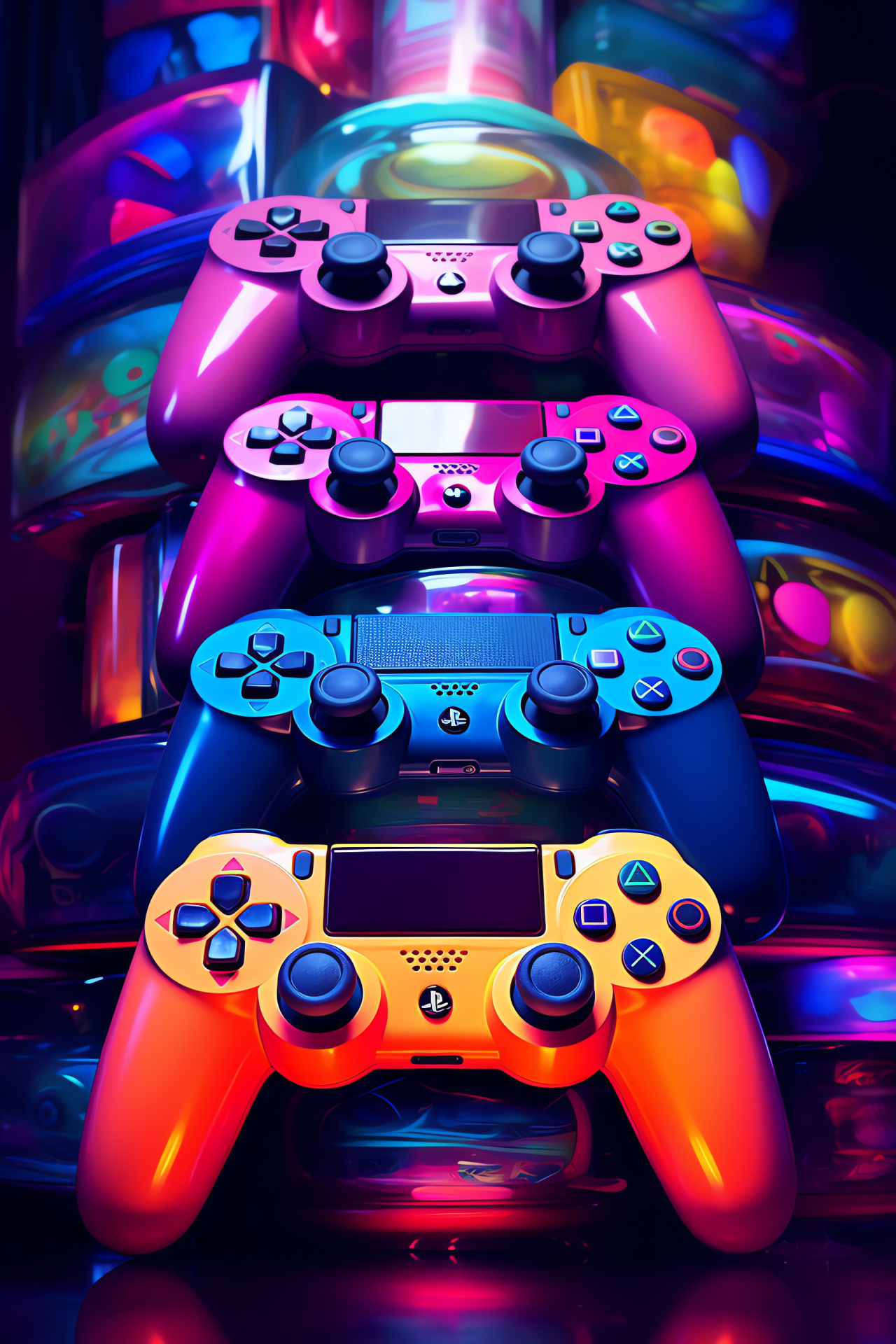 PS3 gamepad, Vintage gamer space, collectibles connoisseur, Classic consoles, Gaming nostalgia, HD Phone Image