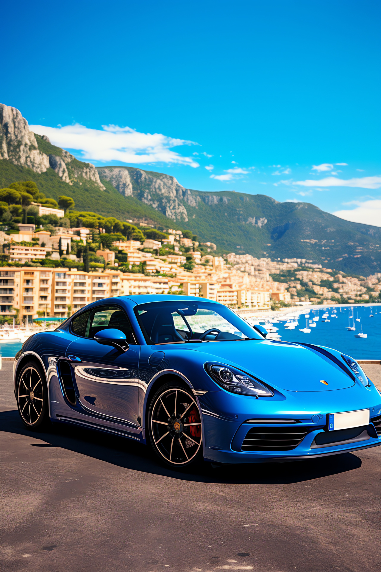 Mediterranean coastline, French Riviera driving, Performance roadster, Ocean side luxury, Automotive excellence, HD Phone Image