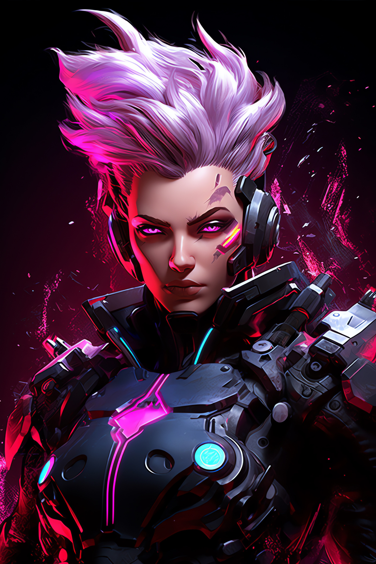 Zarya Overwatch athlete, Gravity manipulation, Barrier technology, Combat strategy, Muscular might, HD Phone Wallpaper