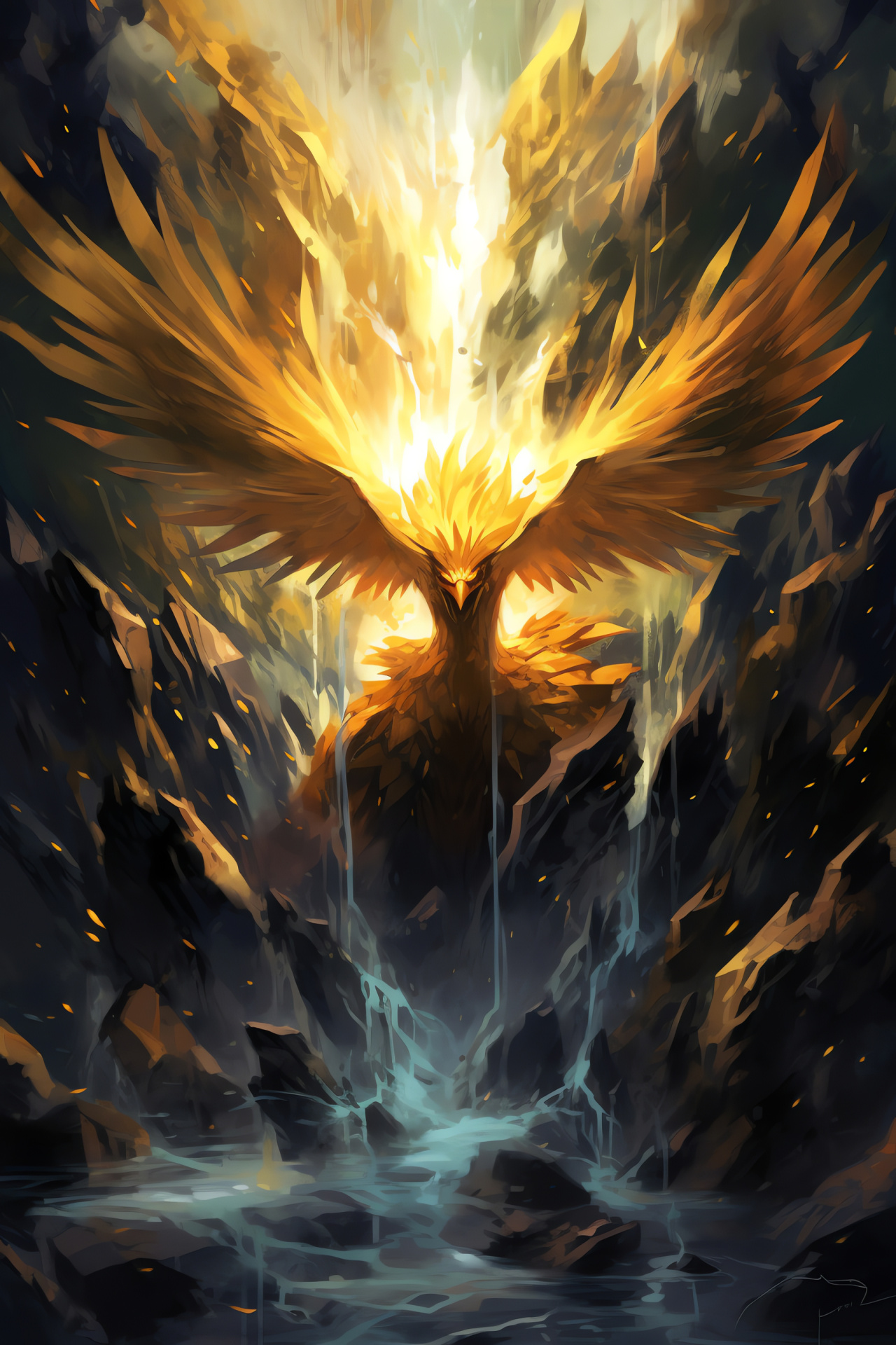 Zapdos encounter, Legendary avian, Electric maelstrom, Pulse of nature, Force of elements, HD Phone Image