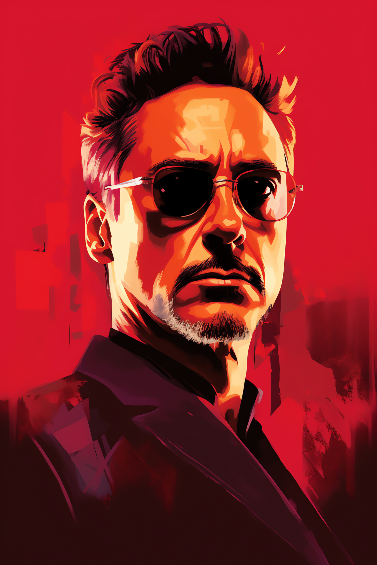 Robert Downey Jr, Hollywood actor, leading man reputation, cinematic performance, Tony Stark role, HD Phone Wallpaper