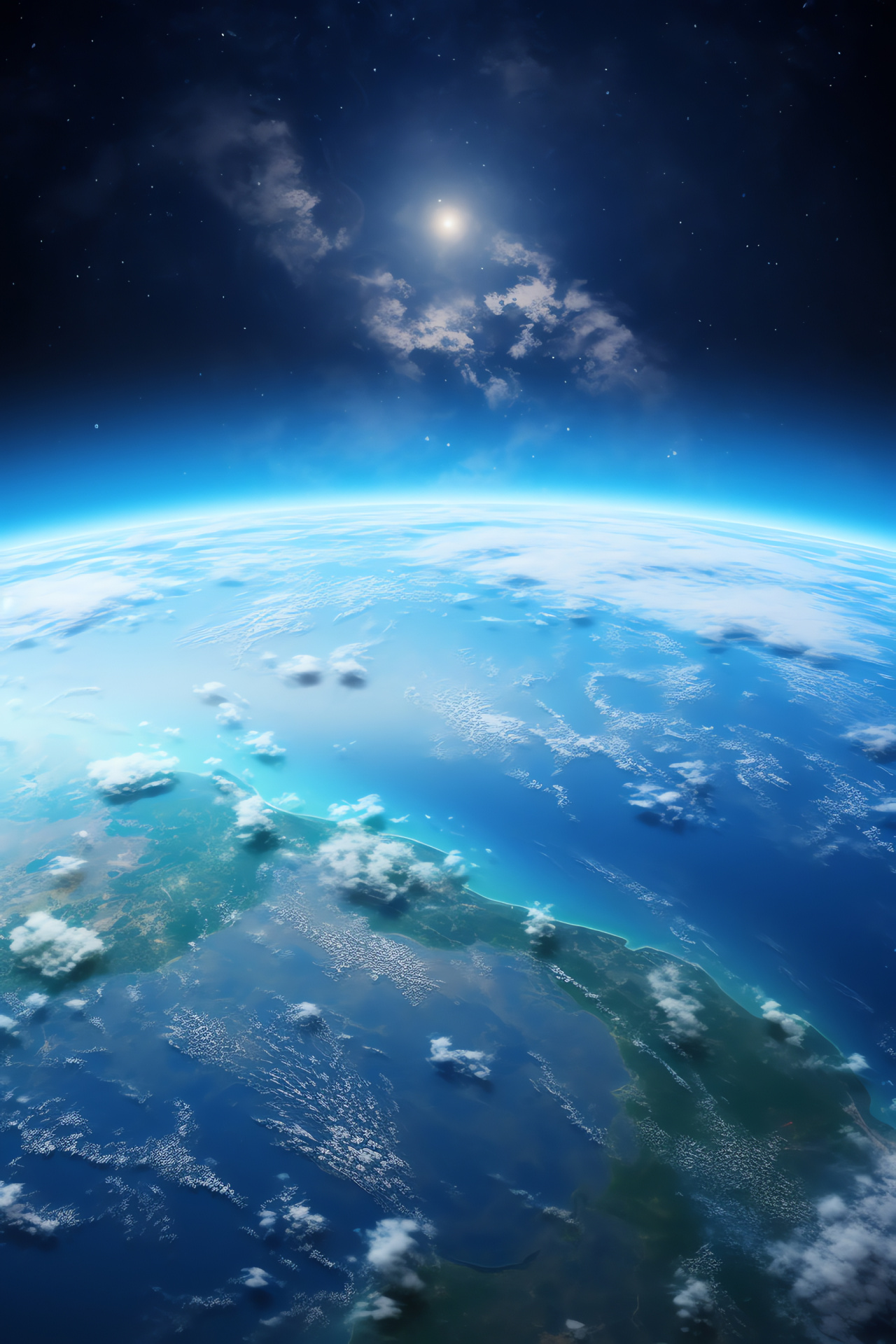 Planet Earth, Blue Marble, Global View, Space Exploration, Oceans from Above, HD Phone Wallpaper