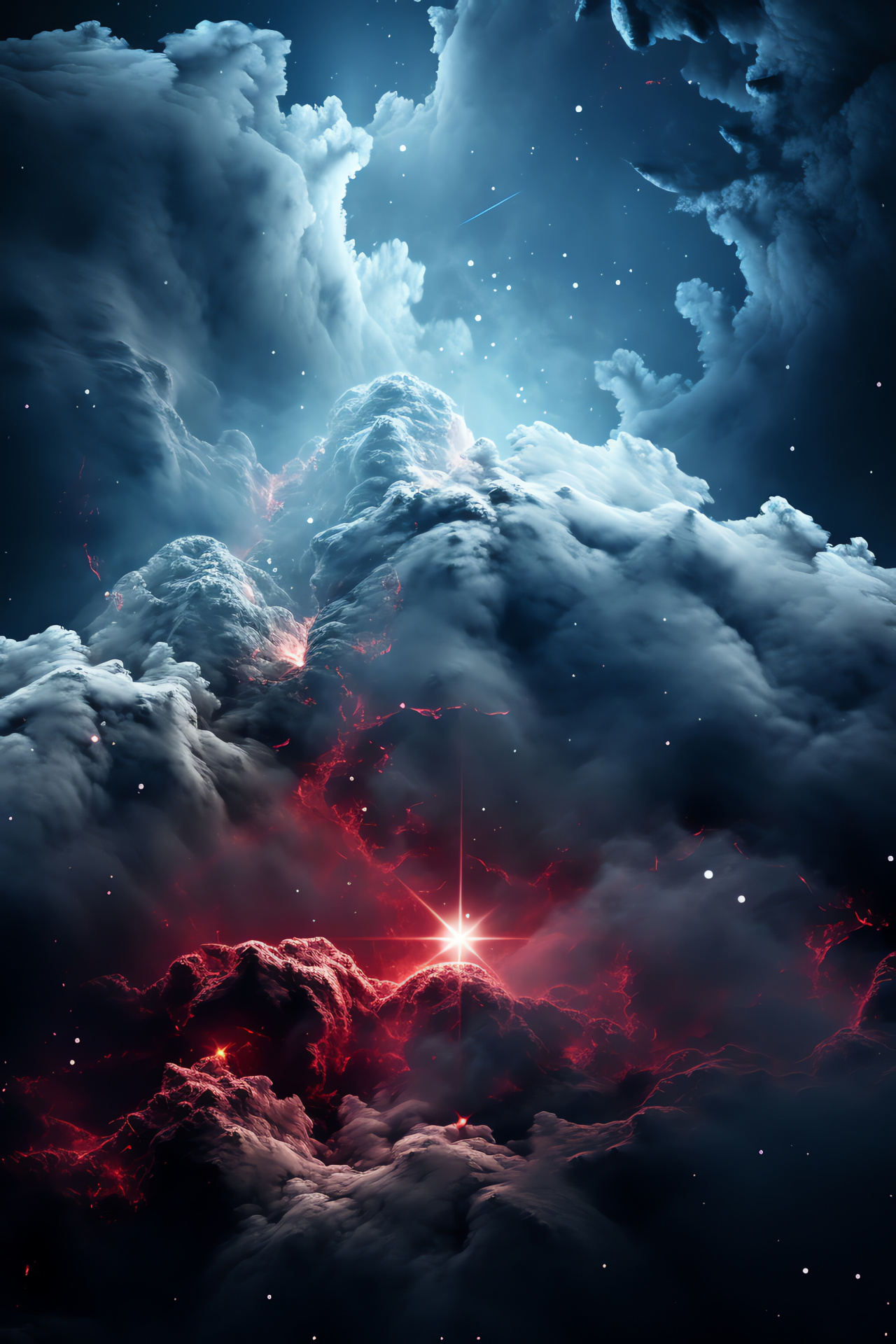 HD cosmic perspective, Infinite universe view, Galactic tapestry, Space scenery, Celestial canvas, HD Phone Wallpaper