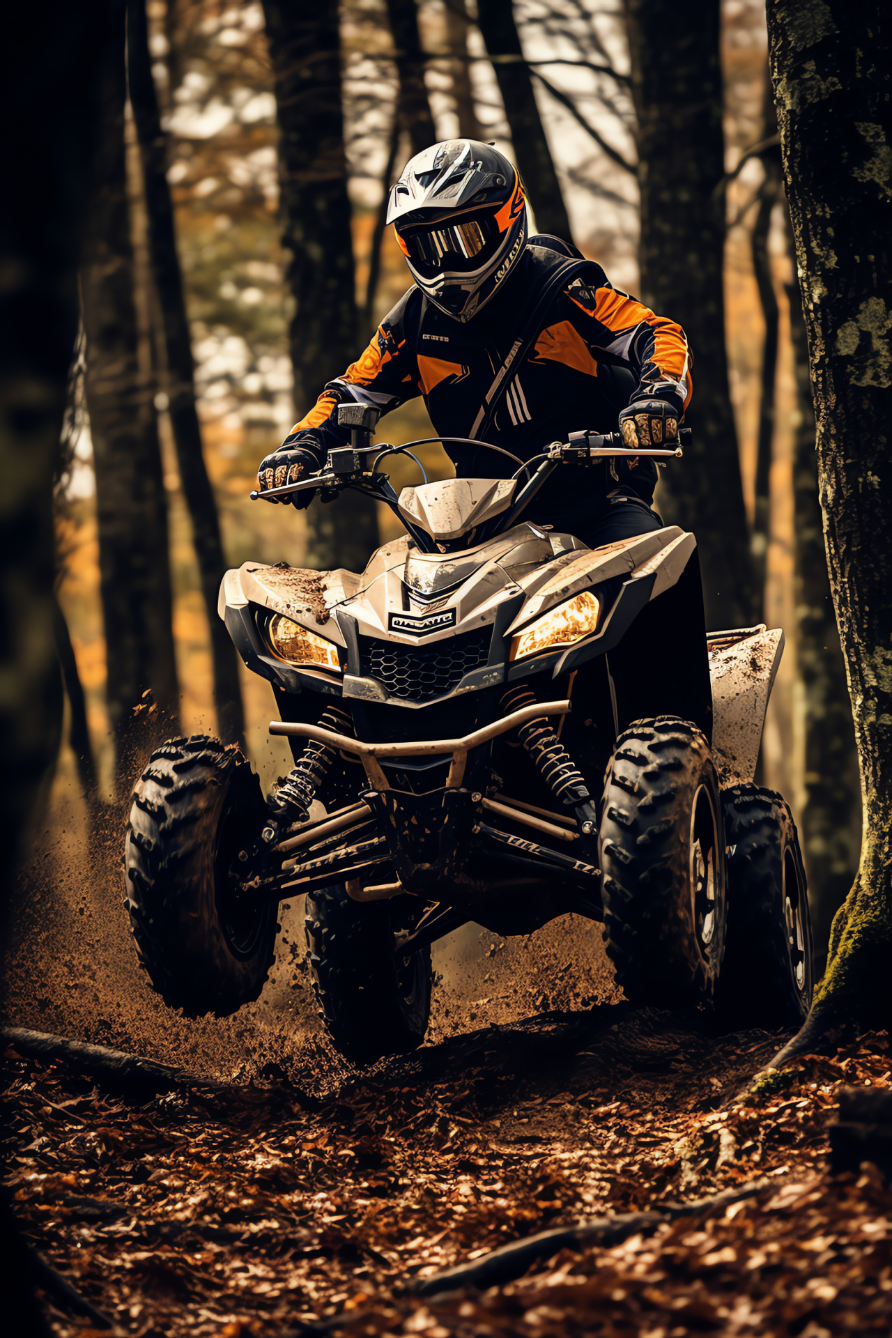 Raptor 700RSE, Appalachian scenic rides, Adventure ATV, Mountain trails, Outdoor recreation, HD Phone Wallpaper