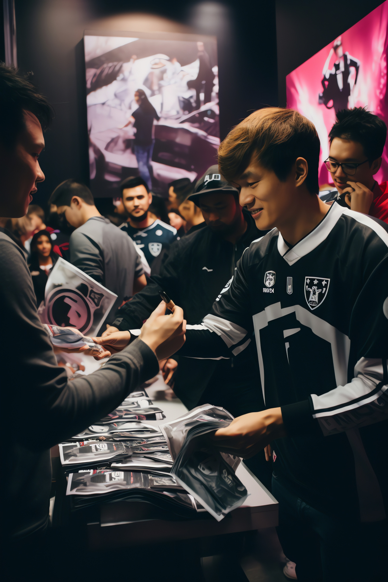 TSM community event, Gaming fandom, Meet professional gamers, Esports interaction, Gaming memorabilia, HD Phone Image