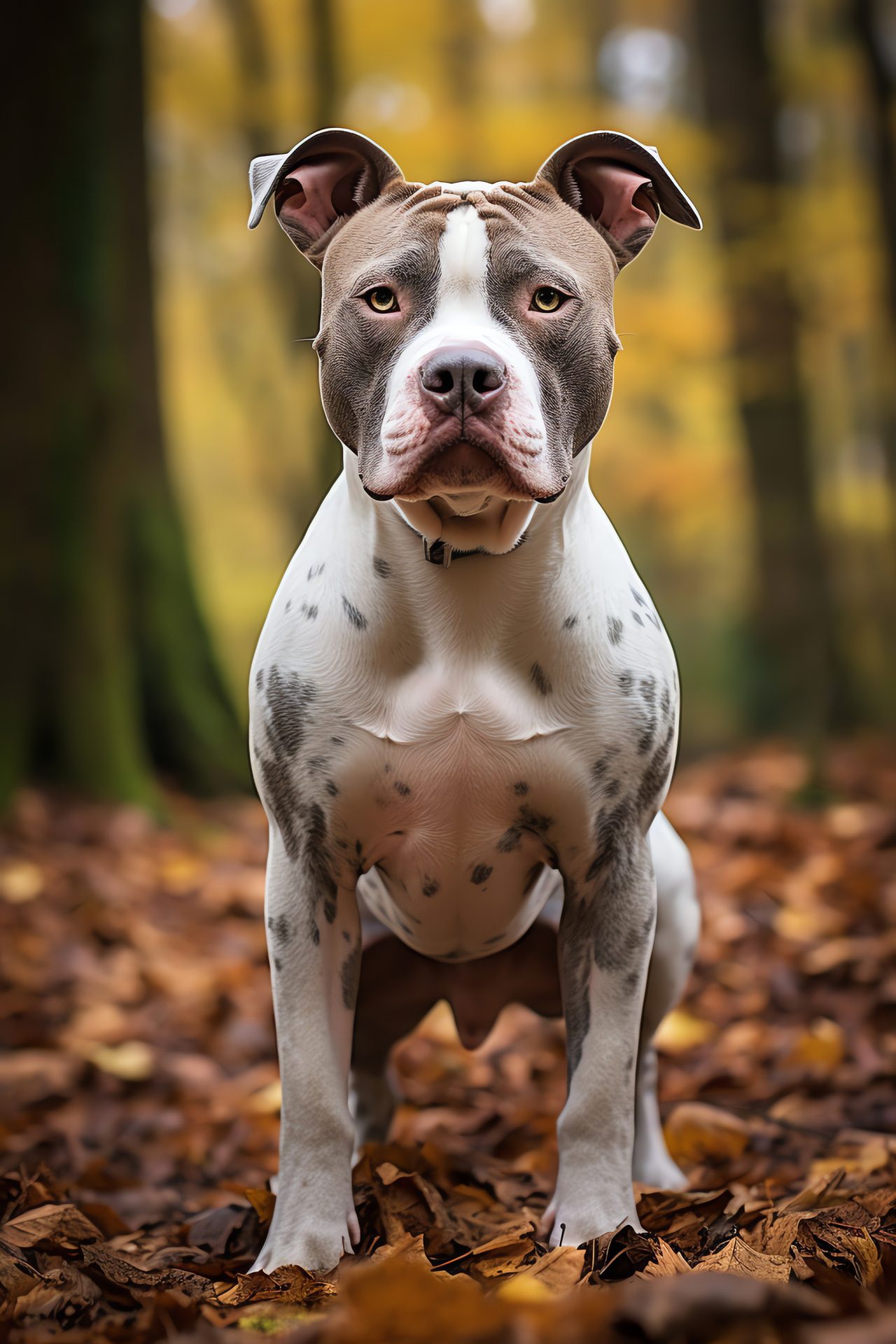 Pit Bull, Canine strength, Family guard dog, Service animal, Strong dog breed, HD Phone Wallpaper