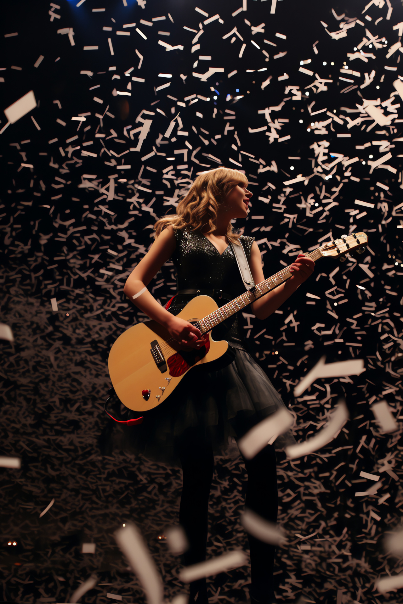 Taylor Swift, Rock band biopic, Musician portrayal, Live show, Rockstar performance, HD Phone Image