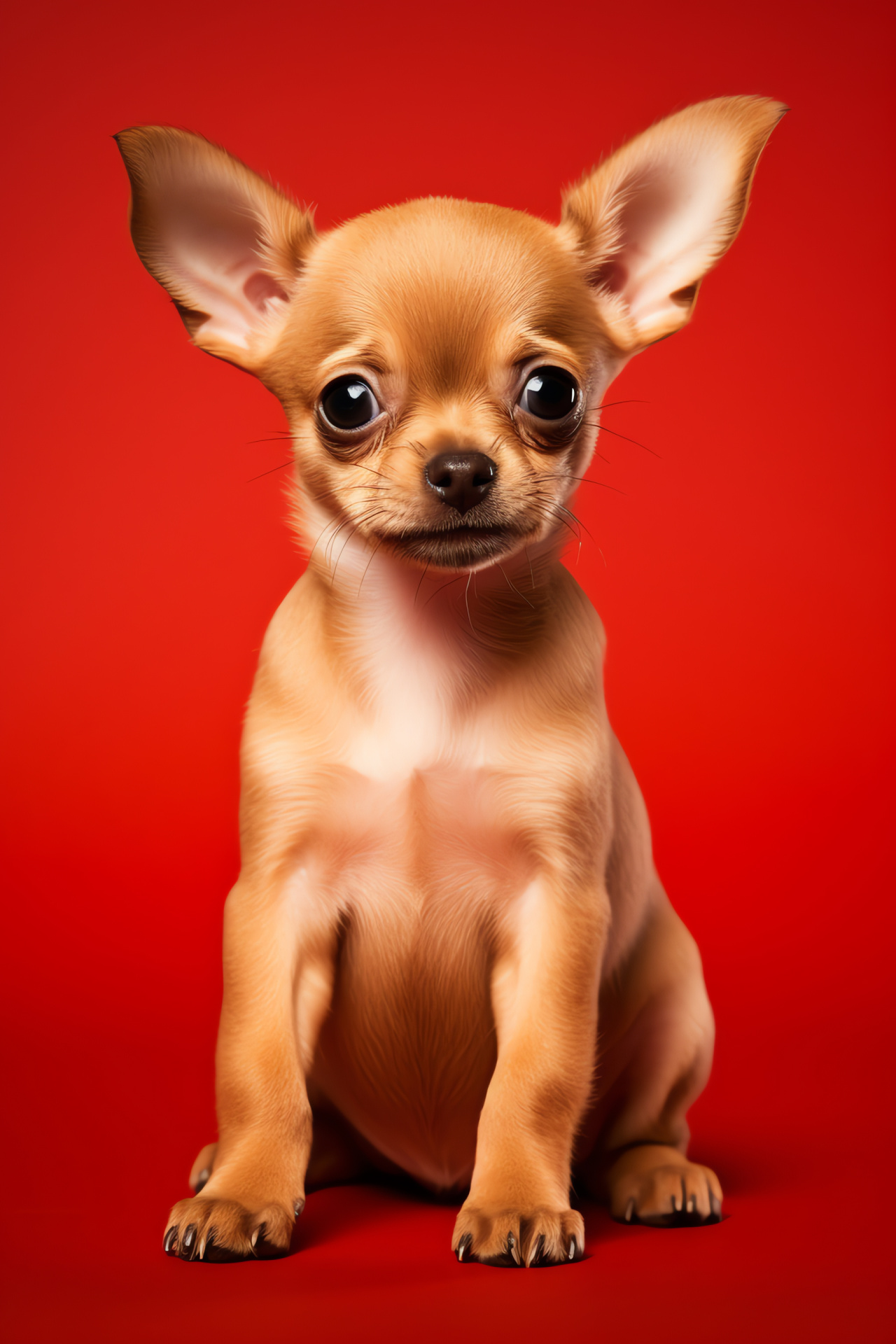 Chihuahua, toy breed, alert temperament, loyal companion, minimal grooming, HD Phone Wallpaper