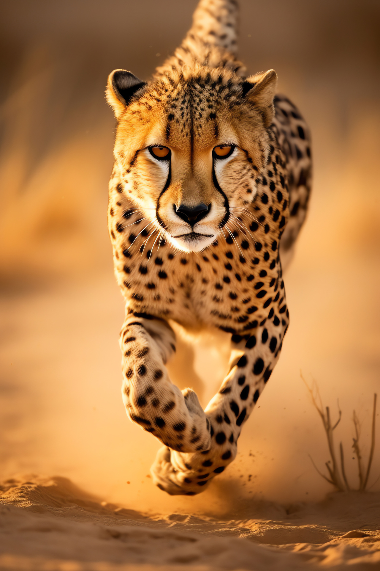 Cheetah, Predatory feline, Savannah runner, Acinonyx jubatus, Exotic wildlife, HD Phone Wallpaper