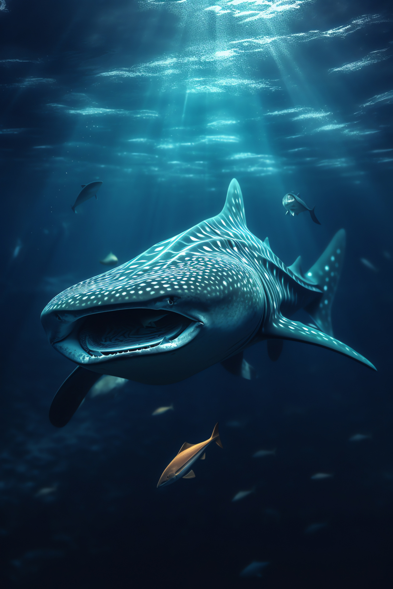 Whale Shark, Gentle giant, Spotted body, Aquatic wonder, Peaceful behemoth, HD Phone Wallpaper