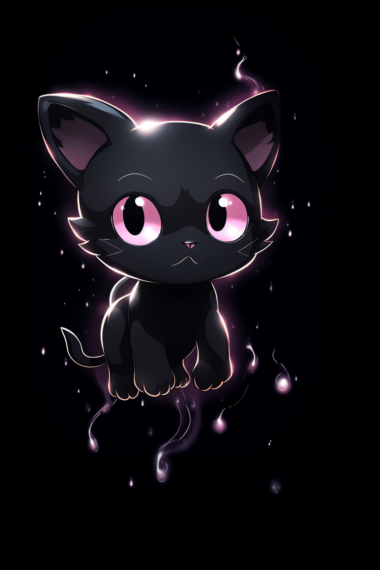 Mew in gaming, Psychic-type, Pokmon levity, azure orbs, legendary status, HD Phone Wallpaper