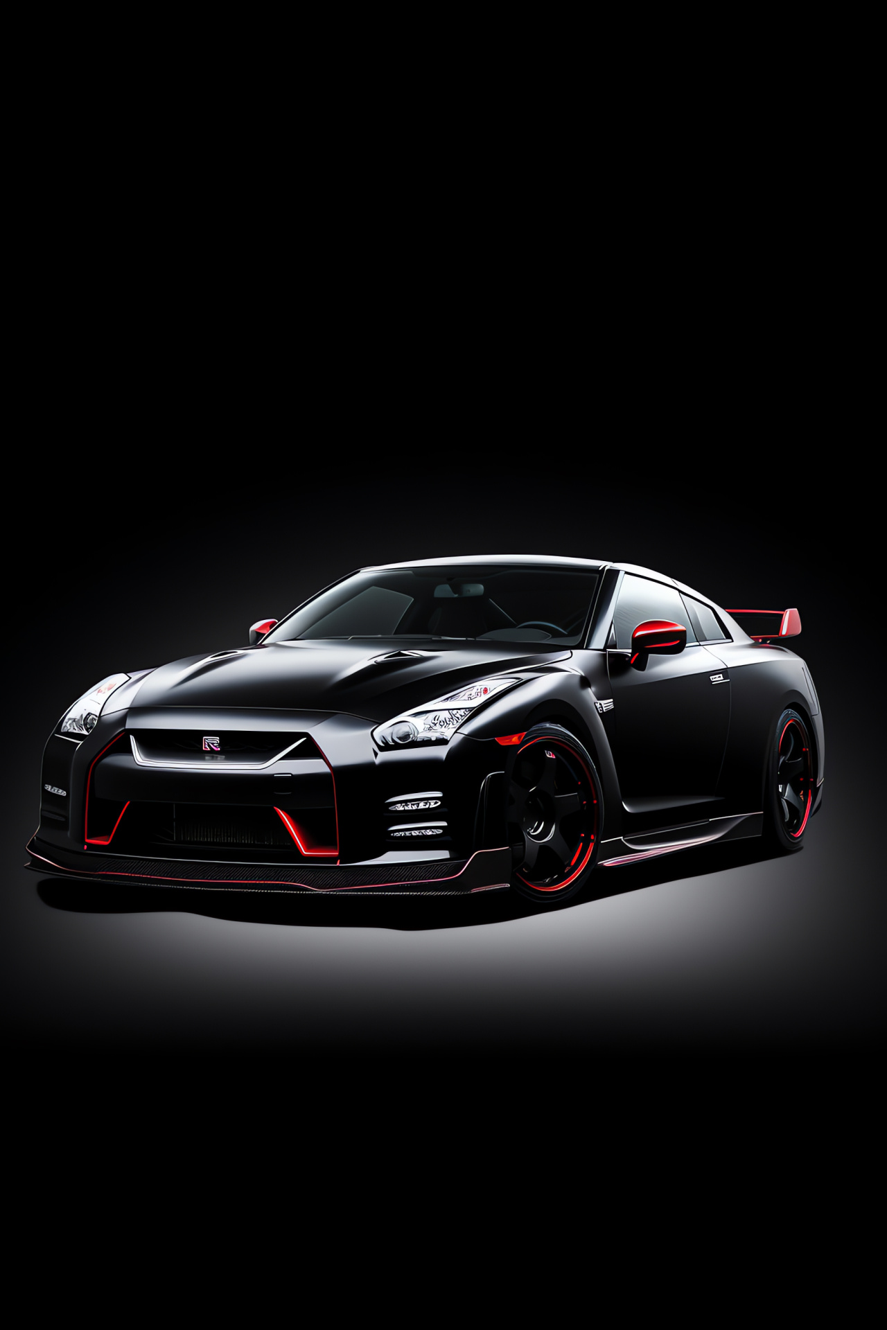 Nissan GTR R35 Nismo, Cutting-edge design, Bicolored effect, Street race optics, Performance silhouette, HD Phone Wallpaper