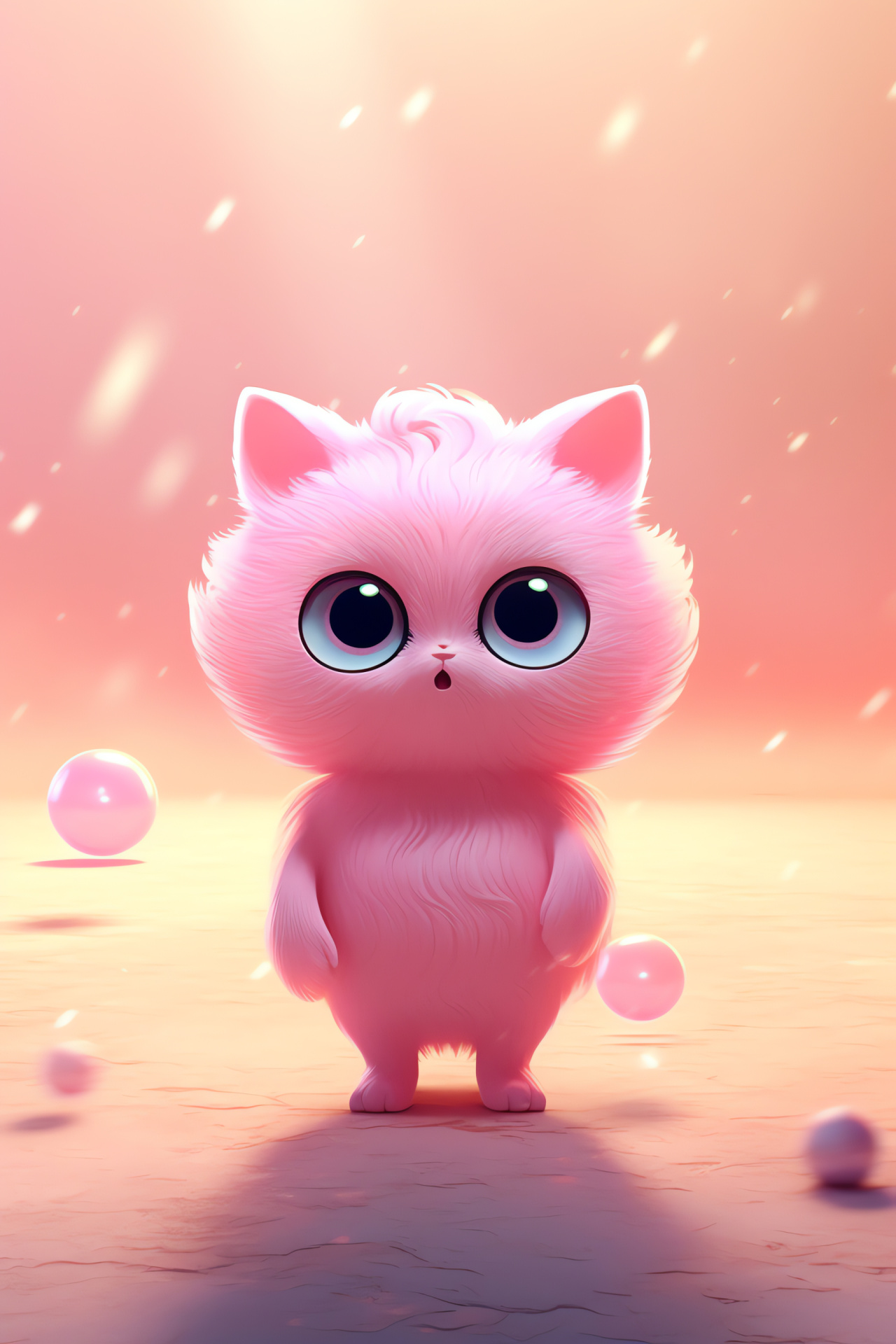 Endearing Jigglypuff character, Pokemon Go mobile, Melodious creature, Balloon-like creature, Sapphire eyes, HD Phone Wallpaper