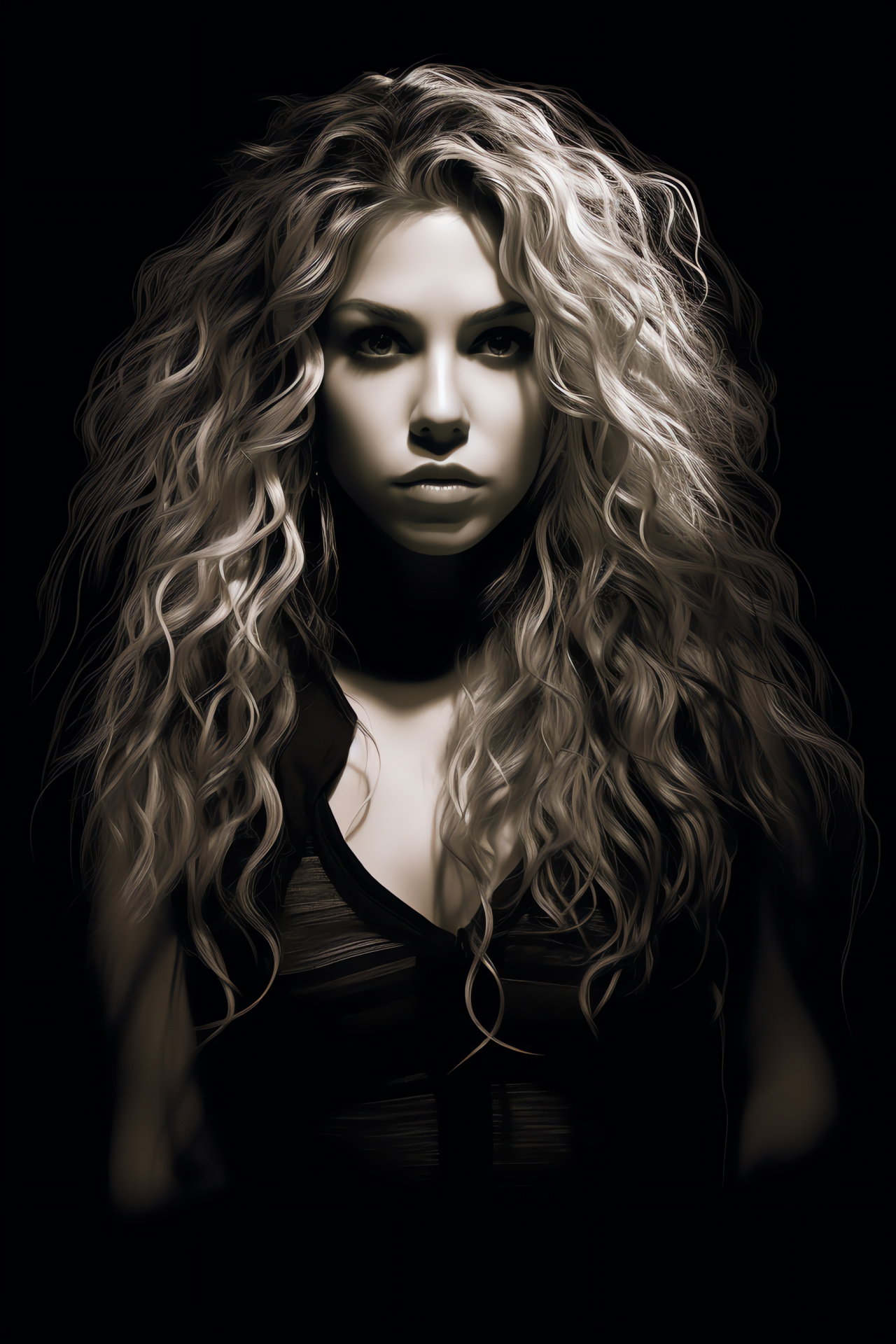 Shakira, Musical performer, Unique voice, Dance rhythms, Global artist, HD Phone Wallpaper