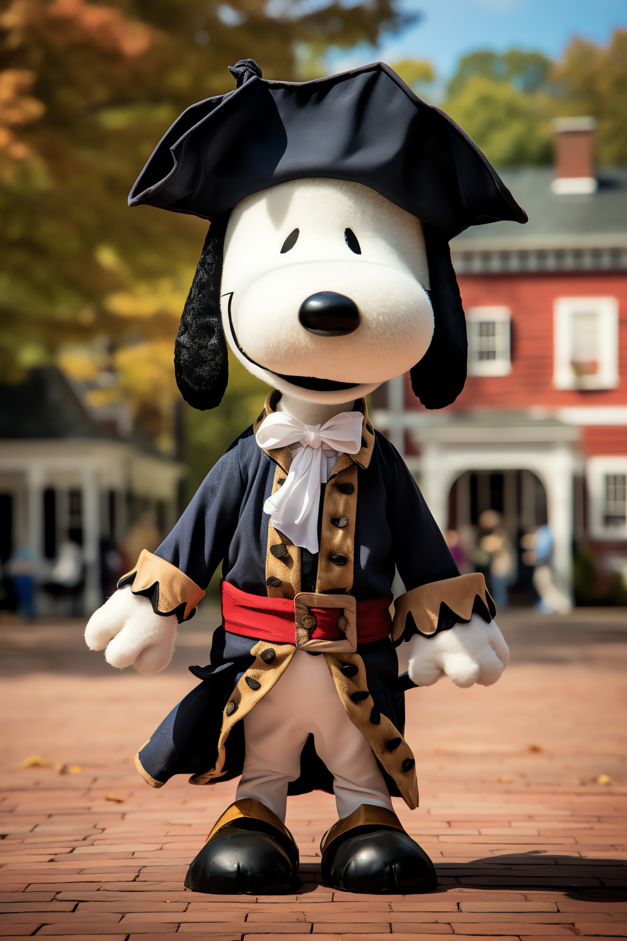 Costumed Snoopy Halloween, competitive outfit, buccaneer clothing, costume evaluation, panel decision, HD Phone Wallpaper