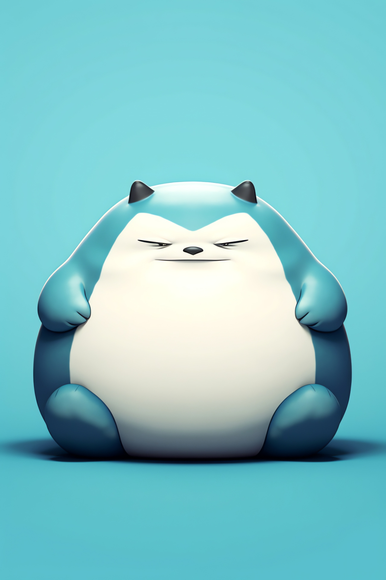 Pokemon Go Snorlax, Endearing appearance, Gentle giant, Soft contours, Peaceful repose, HD Phone Wallpaper