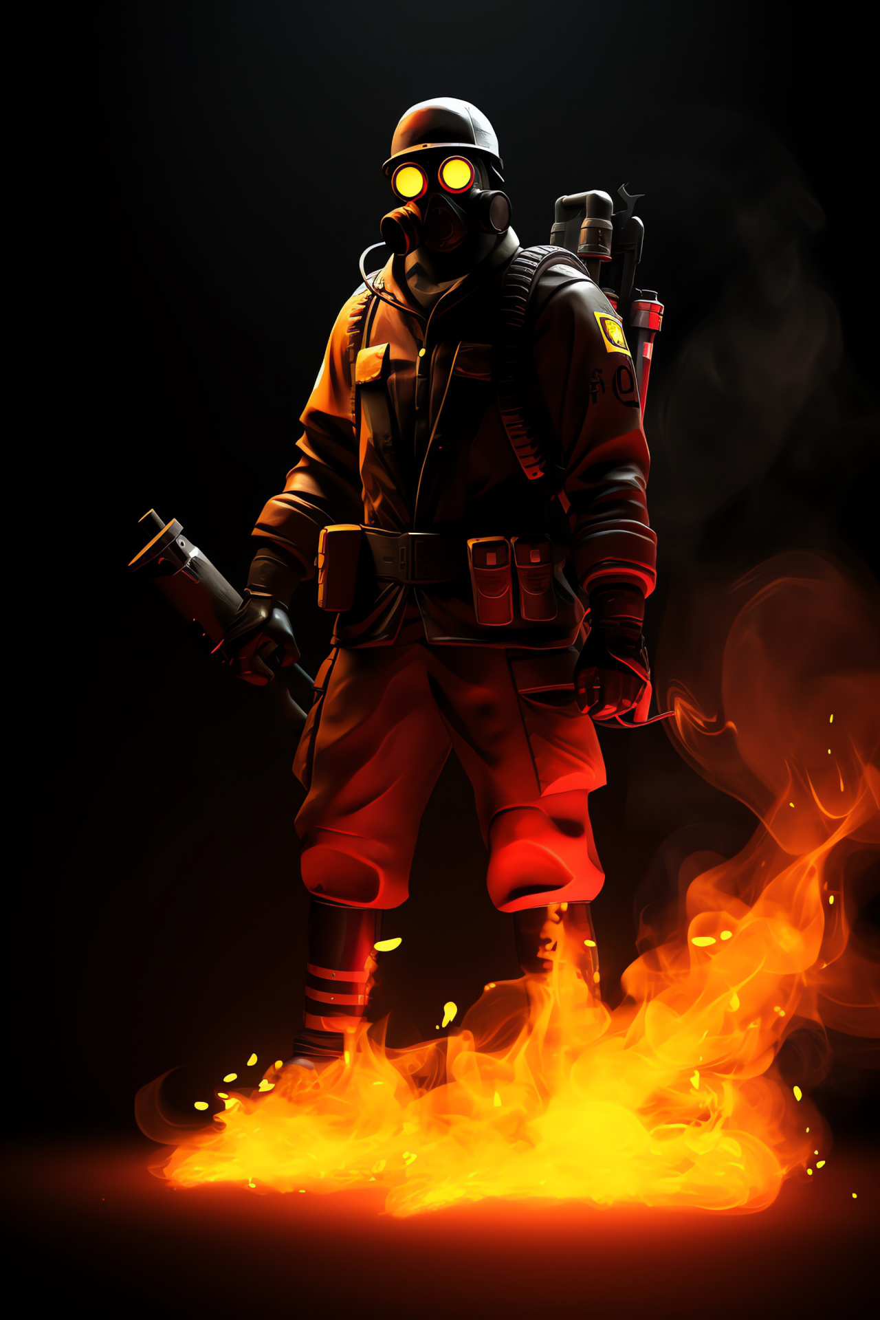 Soldier class, Online multiplayer, Combat gear, Armed forces avatar, Explosive armament, HD Phone Wallpaper