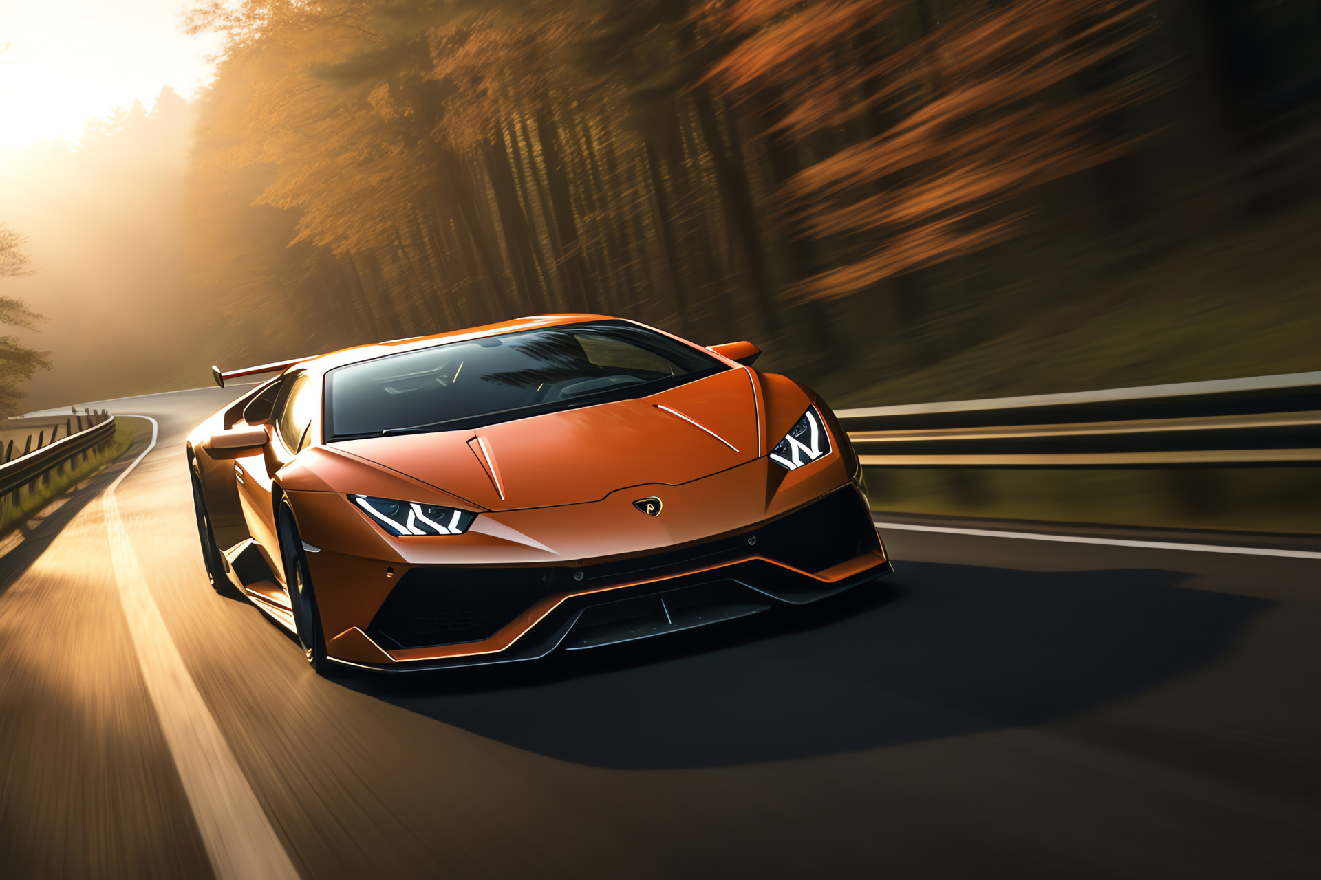 Lamborghini Huracn Performante, Italian Racing, Track Day, Super Sports Car, Precision Engineering, HD Desktop Wallpaper