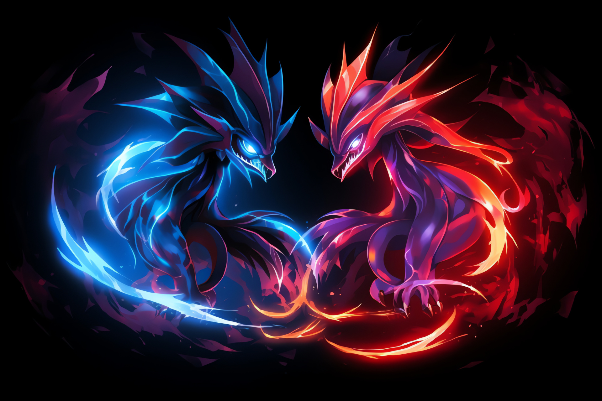 Salamence evolution, Mega form, Dragon semblance, Strong physique, Dynamic wings, HD Desktop Wallpaper