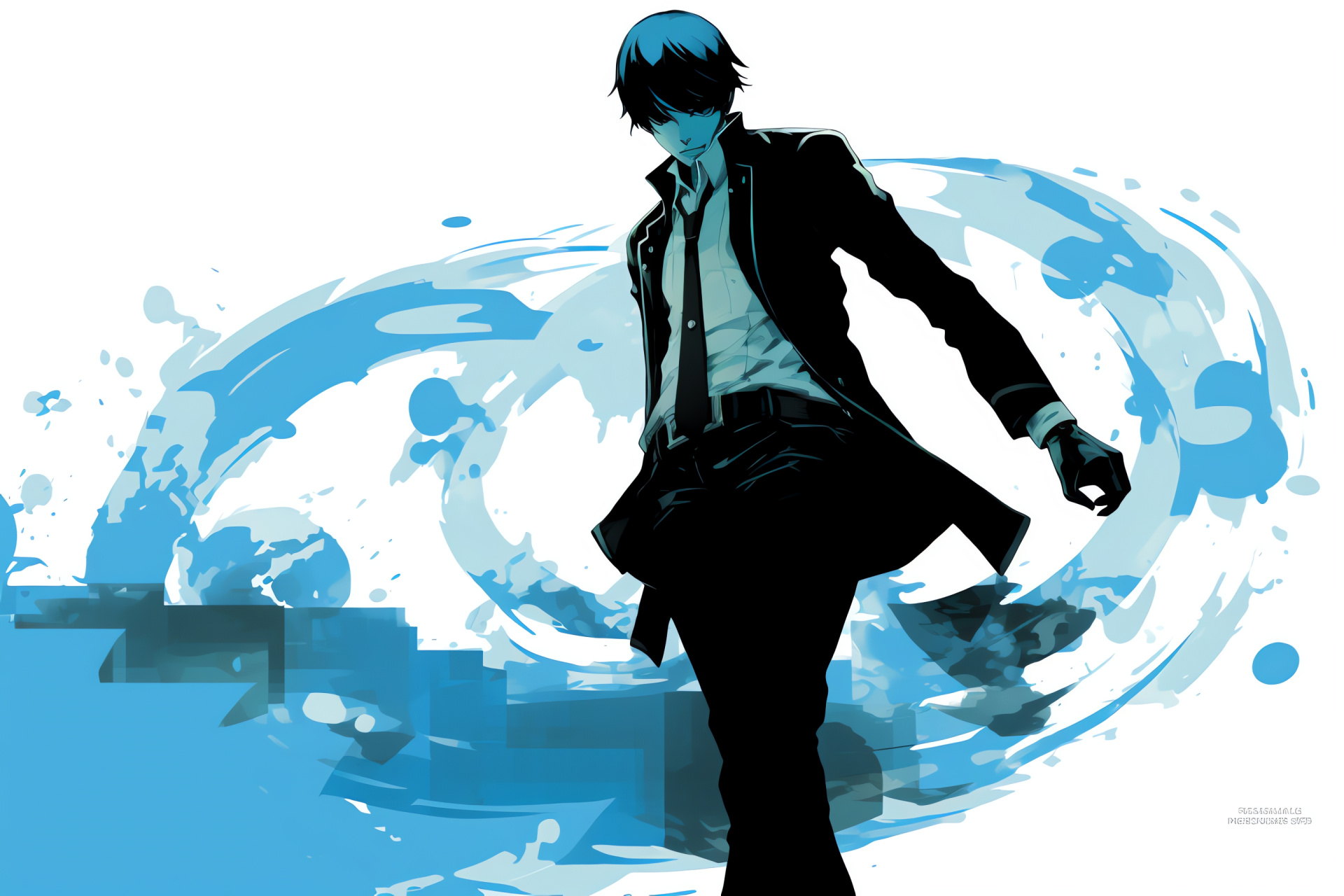 Persona 3 corridors, Shadowy presences, Abysmal depths, Role-play setting, Daunting challenges, HD Desktop Image