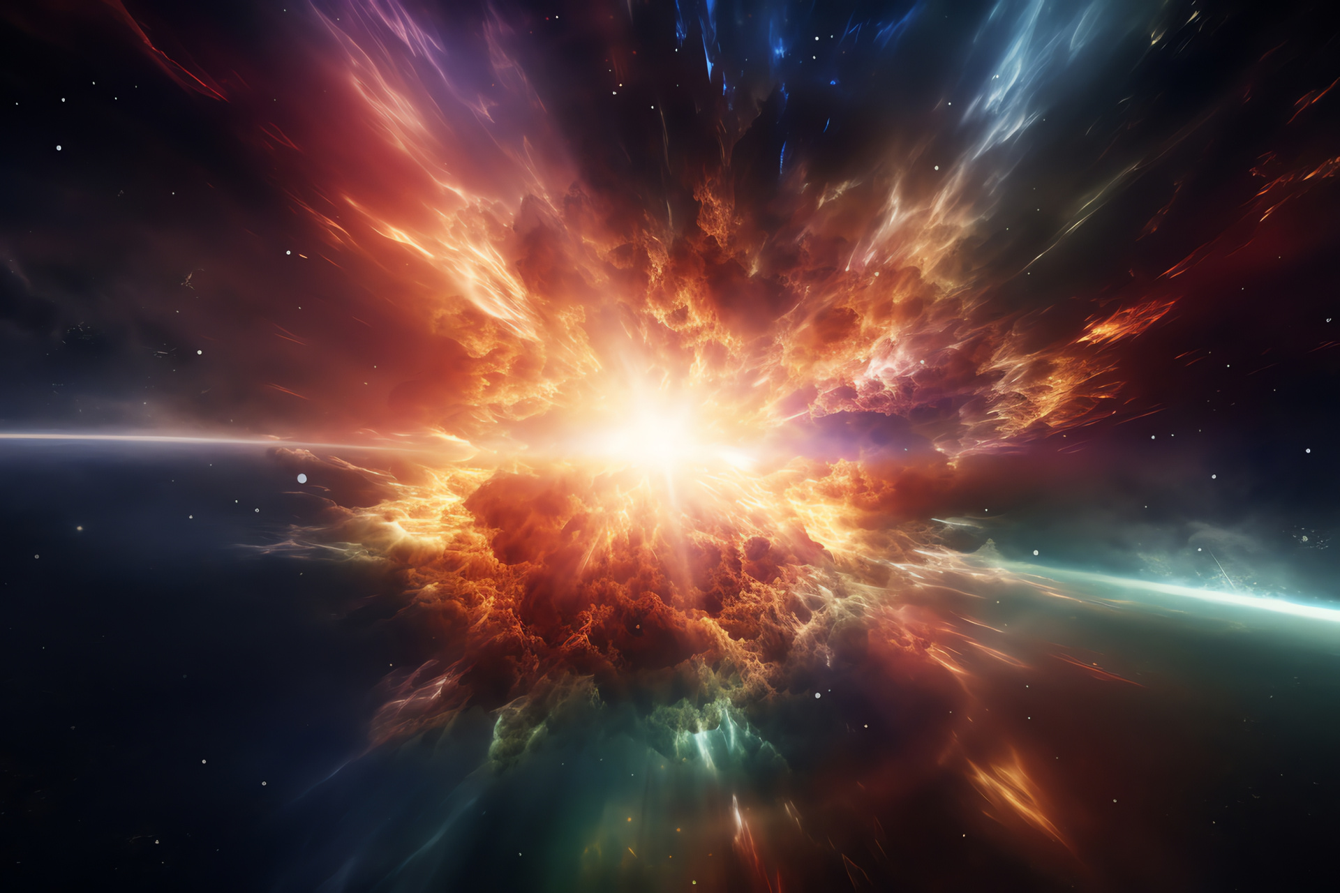 Celestial cataclysm, Superstar finale, Cosmic scope, Interstellar void, Universe expanse, HD Desktop Image