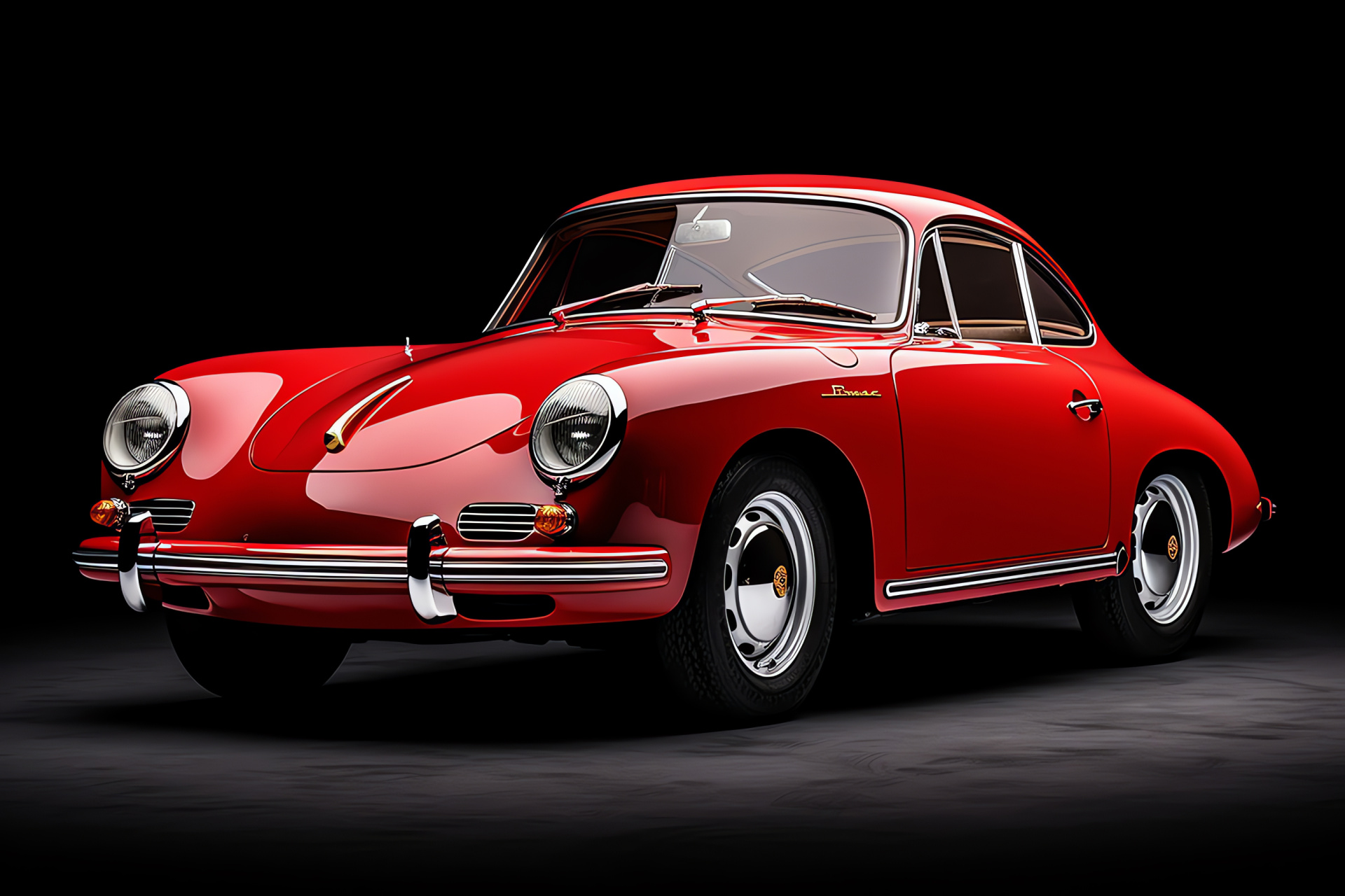 Porsche 356 Coupe, 1965 model year, Sleek German engineering, Collectible classic car, Heritage auto, HD Desktop Image