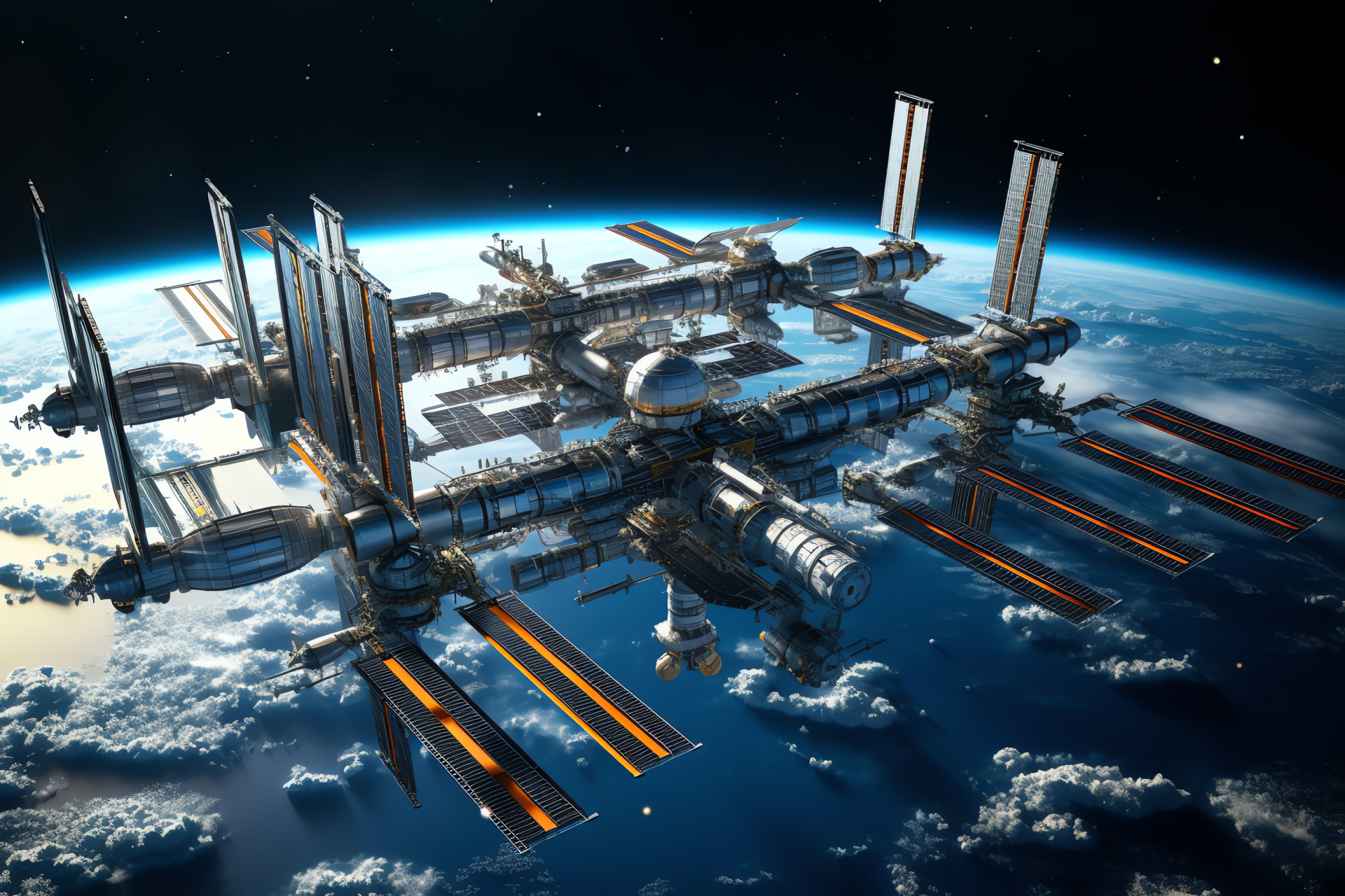 Space habitat overview, Earth observation, Orbital platforms, Tranquility cabin, Astronautical architecture, HD Desktop Wallpaper