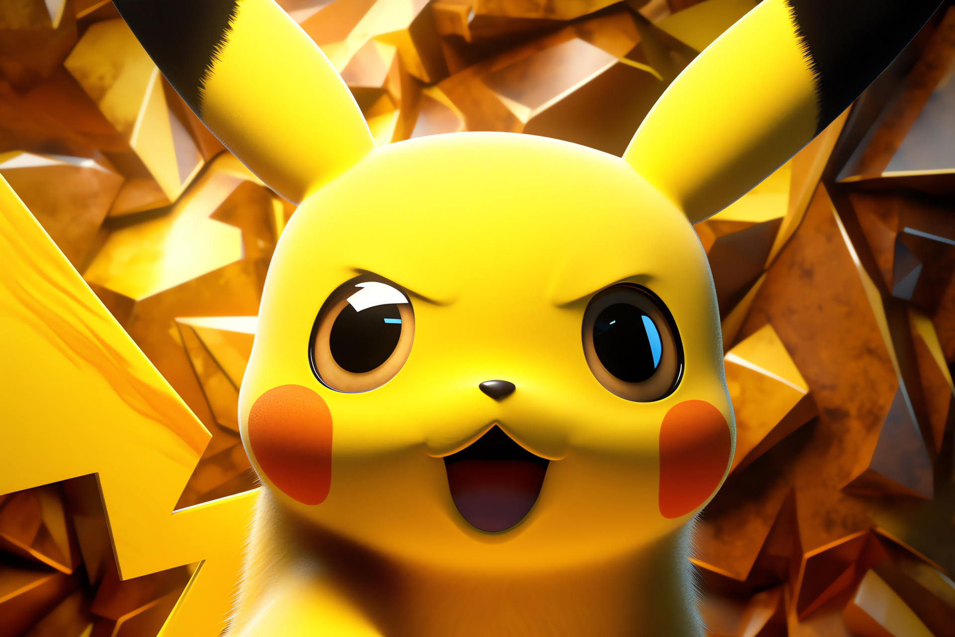 Pikachu, Pokmon franchise, Electric type, Anime mascot, Battle companion, HD Desktop Image