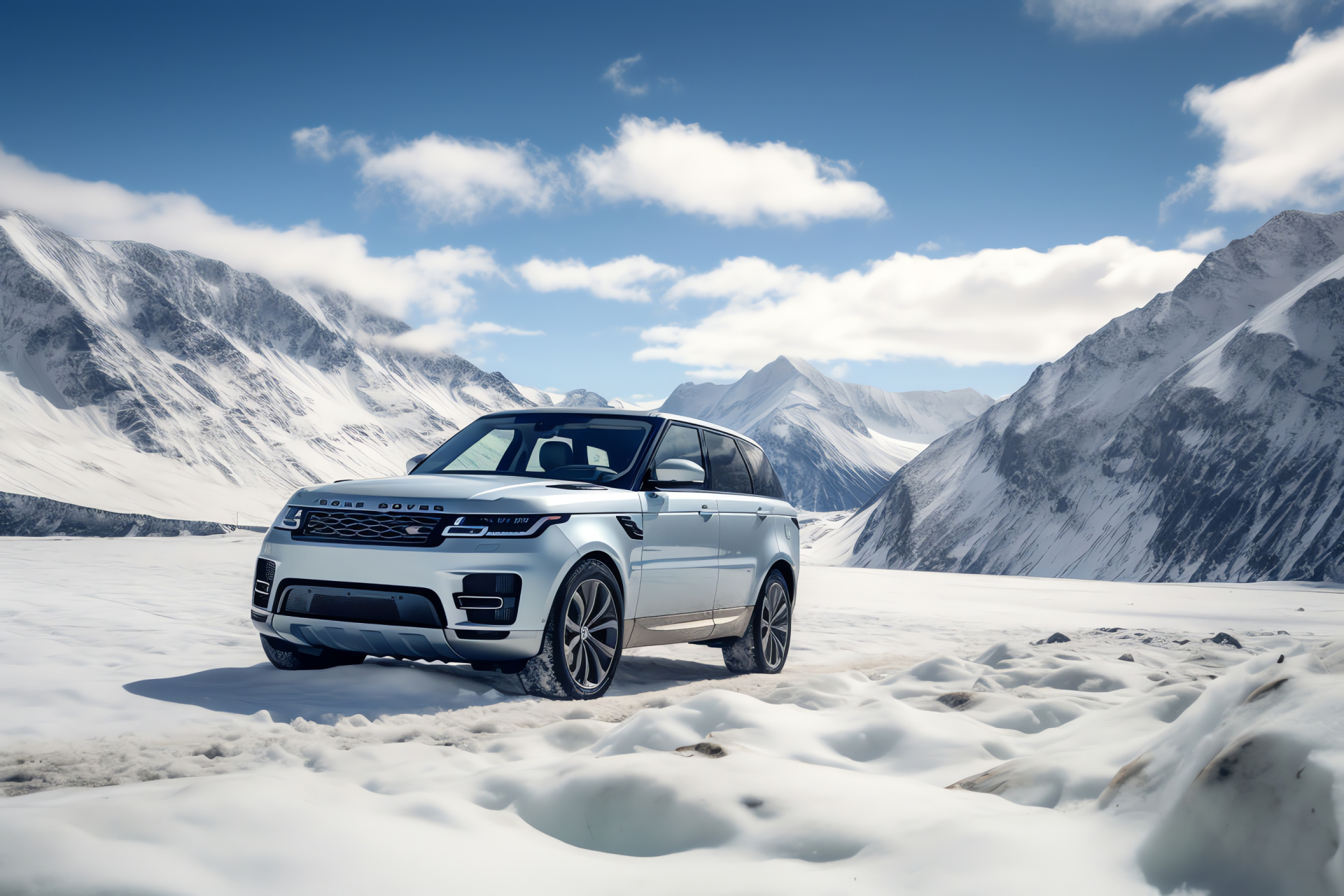 Range Rover Sport 2018, Luxury off-roader, Swiss Alps adventure, Plug-in hybrid, Mountainous terrain, HD Desktop Wallpaper