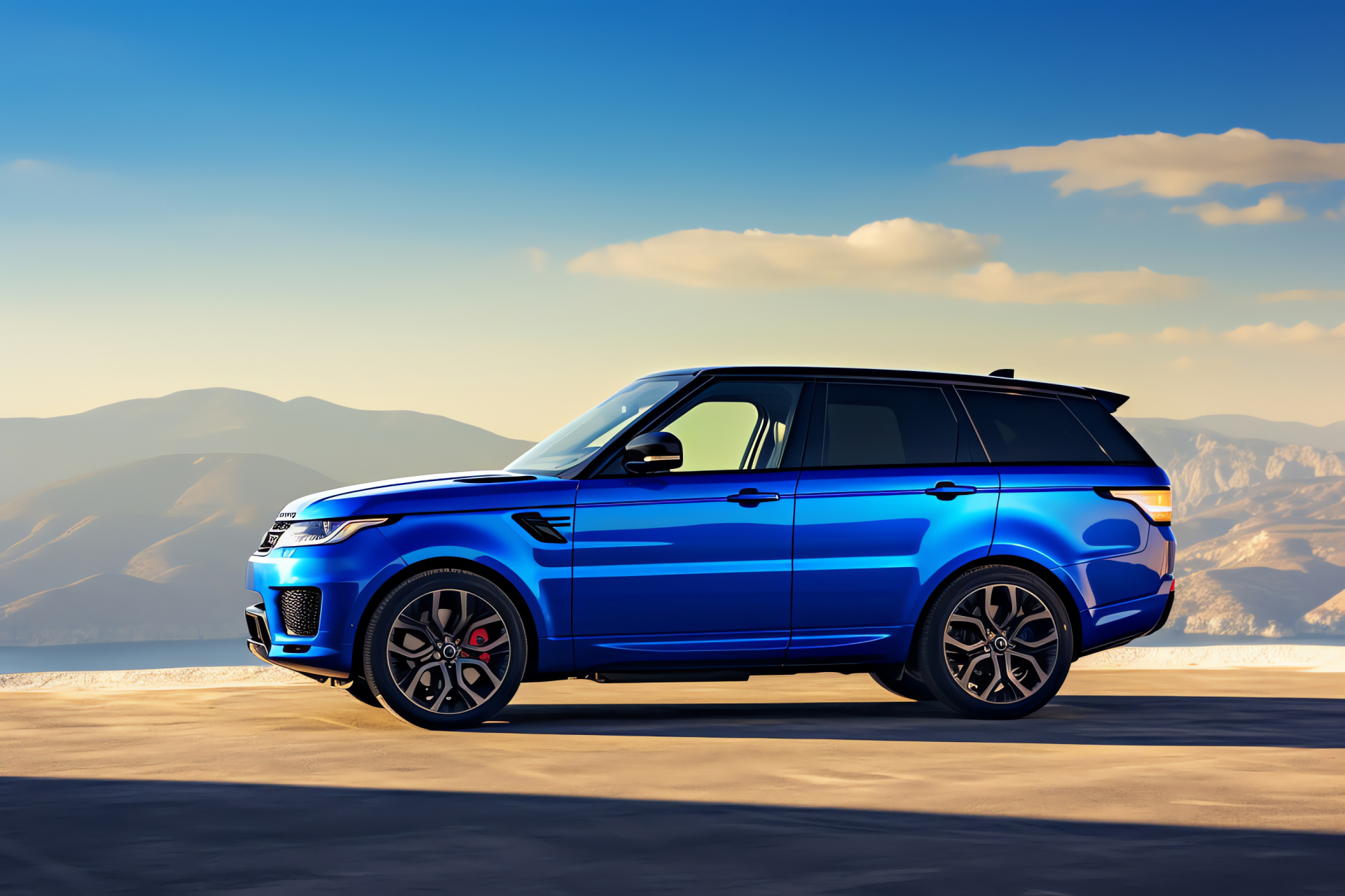 Range Rover Sport playful, Versatile SUV colors, Family-friendly vehicle, Capable adventure partner, Off-road exploration, HD Desktop Wallpaper