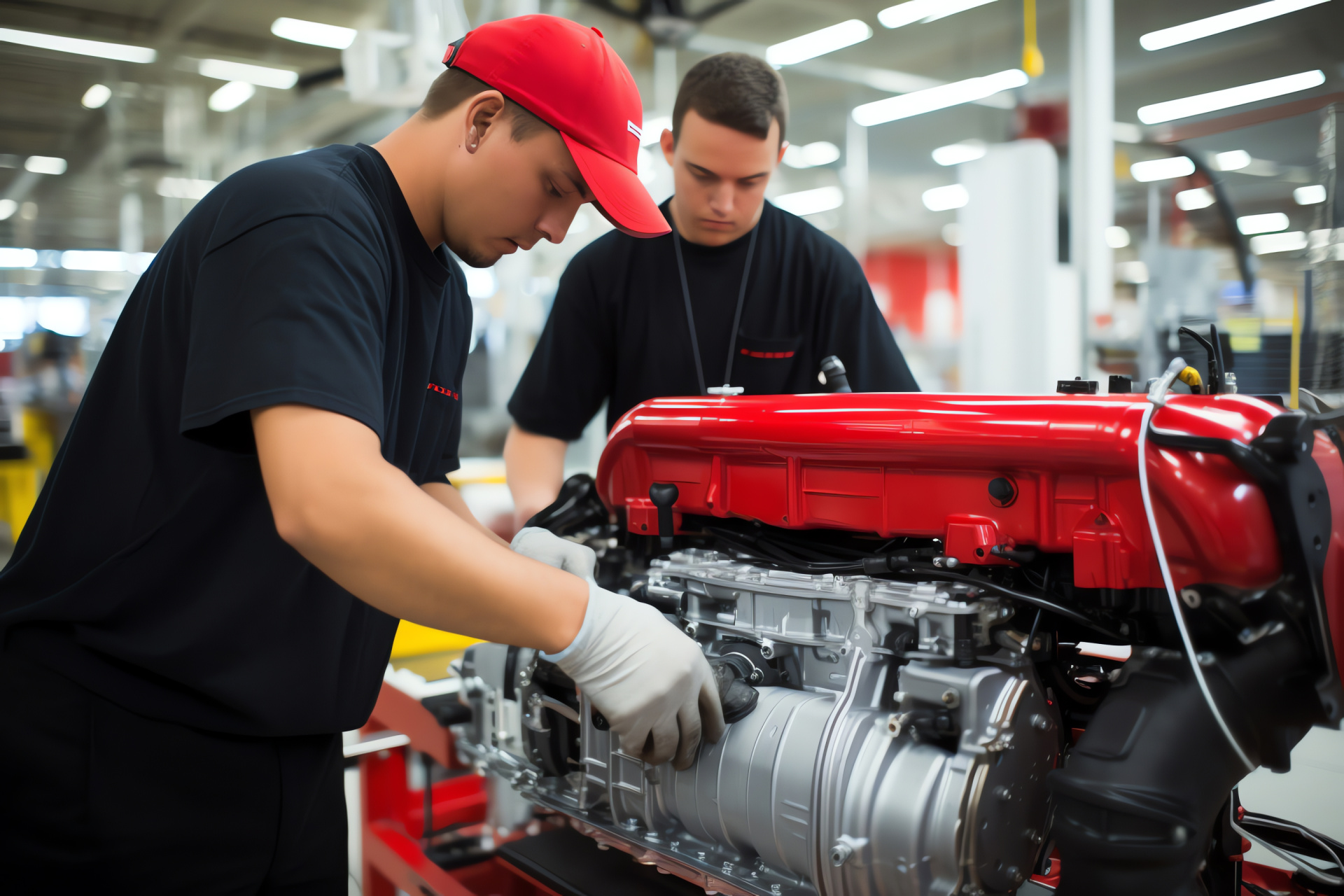 Tesla, Production facility Nevada, Automobile innovation, Clean power solution, Tesla engineering, HD Desktop Wallpaper