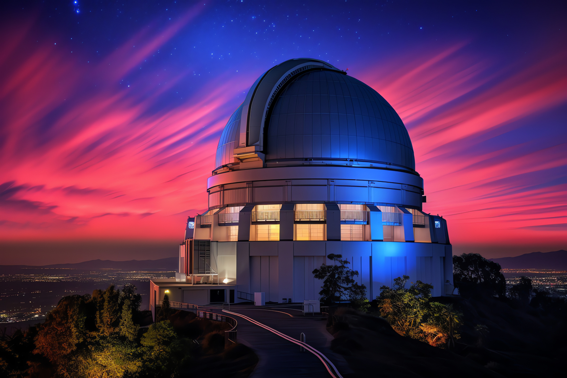 Tmt Observatory operation, Dusk technology, Light instruments, Astronomical study, Dusky observatory, HD Desktop Wallpaper