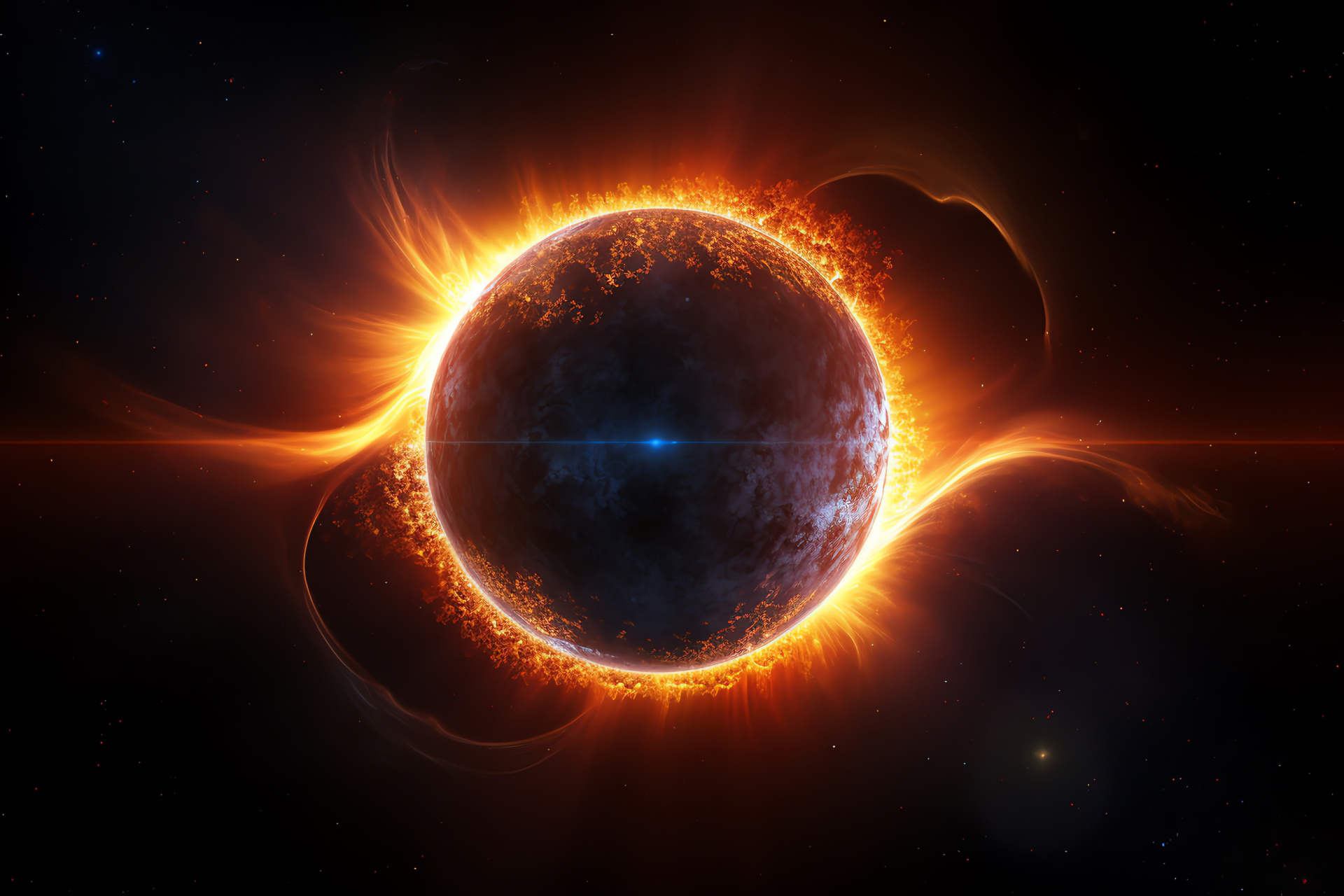 Eclipse totality, Sun's corona, Celestial coverage, Umbra phenomenon, Day to night, HD Desktop Wallpaper