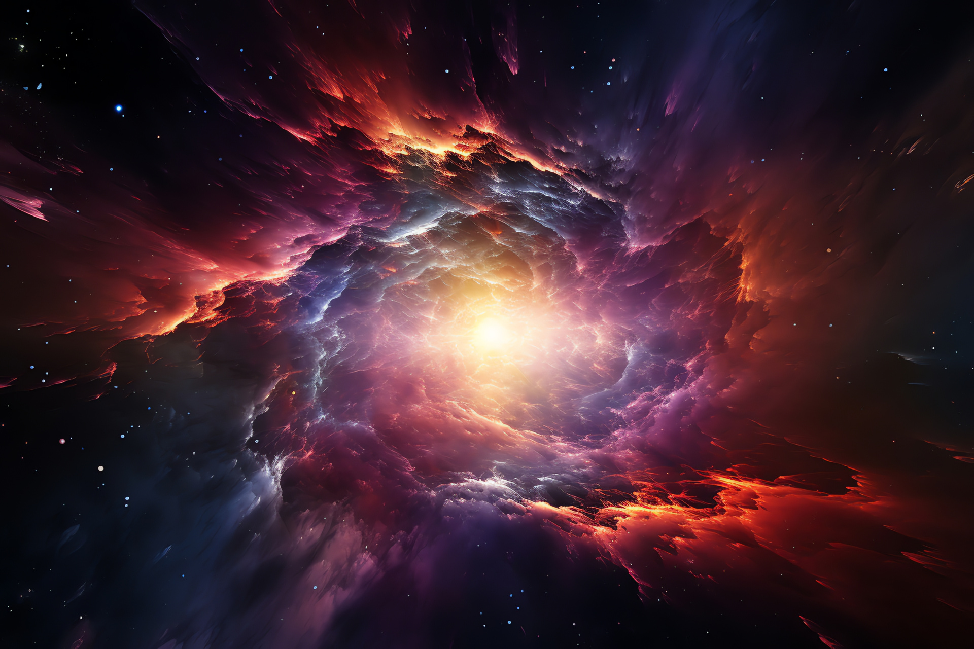 Extraterrestrial supernova, Space explosion, Astral demise, Stellar end, Cosmological event, HD Desktop Image