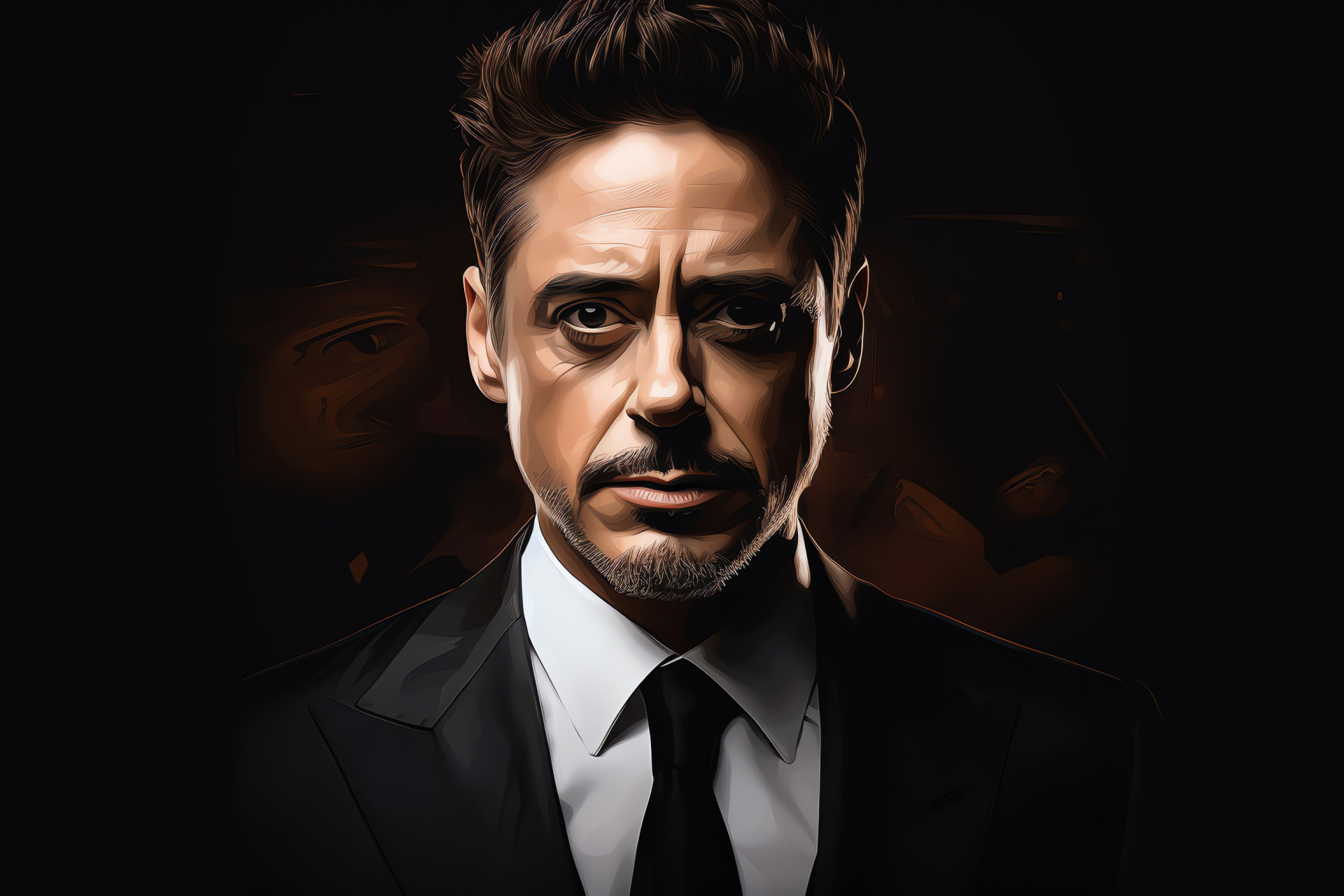 Charismatic Robert Downey Jr, Iron Man's alter ego Tony Stark, Marvel Universe character, robotic engineering genius, Stark Industries CEO, HD Desktop Image