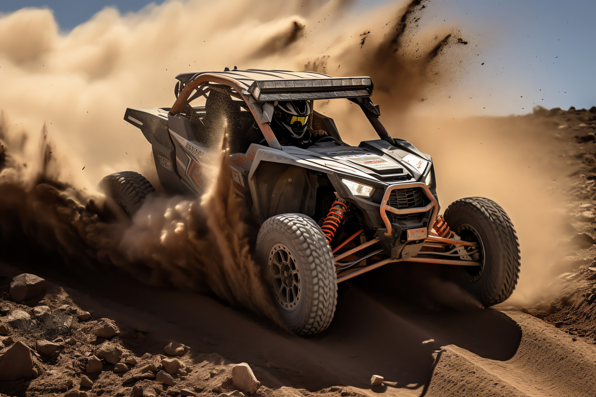 Polaris RZR XP, Baja 1000 contender, Desert racing, All-terrain capability, Motorsports, HD Desktop Image