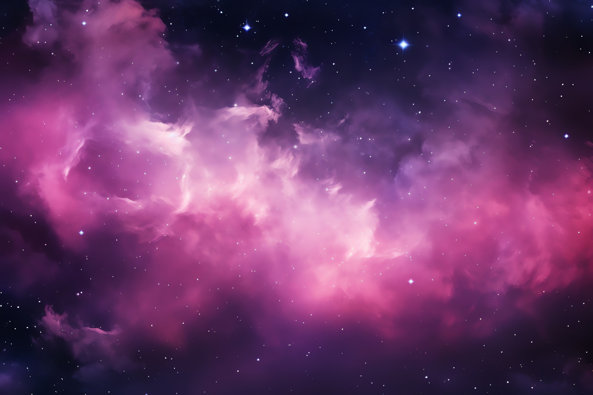 Cosmic fascination, Stellar nursery, Pink nebulous glow, Infinite universe, Astral splendor, HD Desktop Image