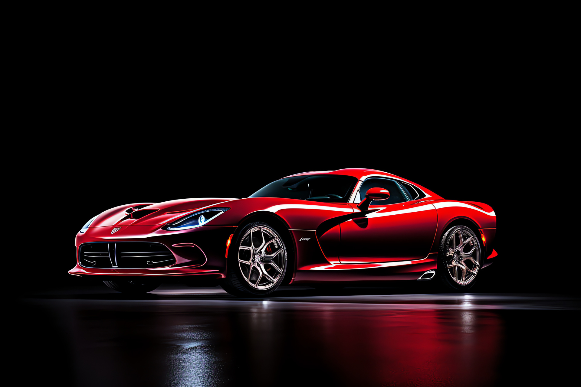 2014 SRT Viper, V10 engine powerhouse, High-performance driving, Grand touring supremacy, Race-inspired design, HD Desktop Wallpaper