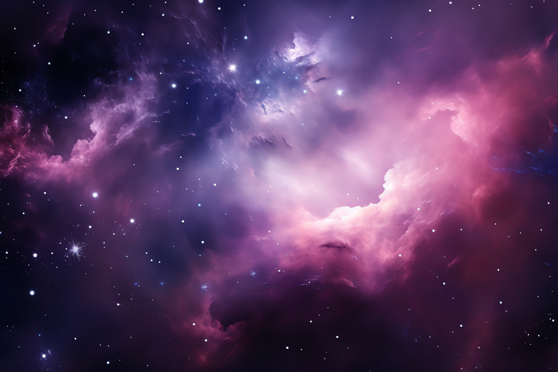 Pink Galaxy, Space showcase, Starry majesty, Celestial event, Astronomical charm, HD Desktop Image