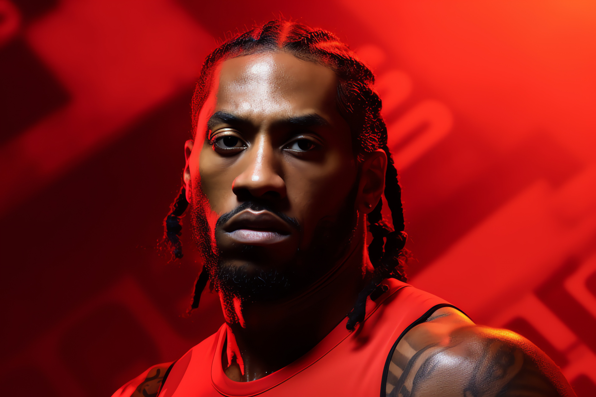 NBA Live Kawhi Leonard, LA Clippers forward, Intense competitor, Elite athlete, Professional basketball, HD Desktop Image