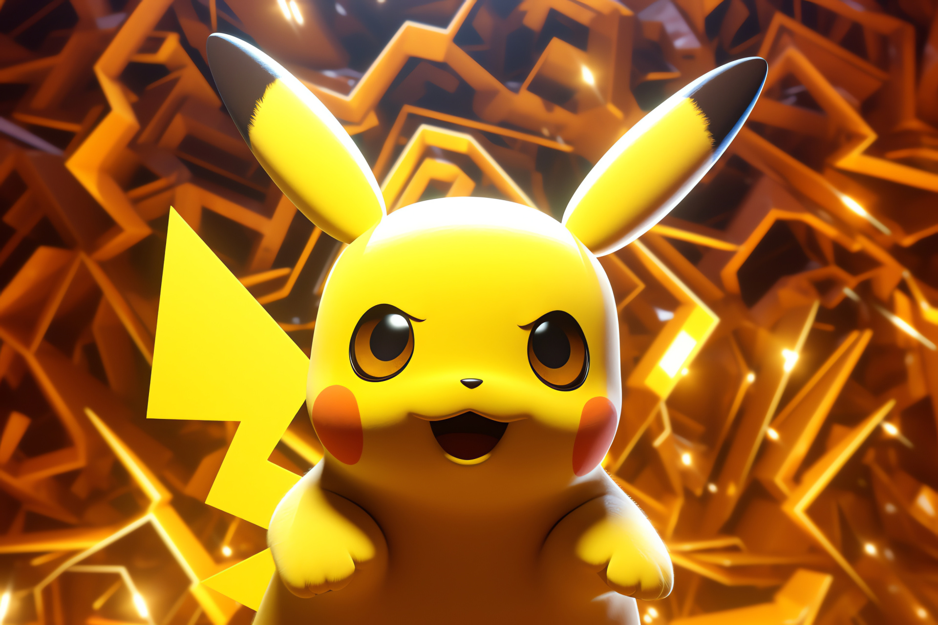 Pokmon Pikachu, Magnetic personality, Electric energy, Famous cartoon, Inquisitive nature, HD Desktop Wallpaper